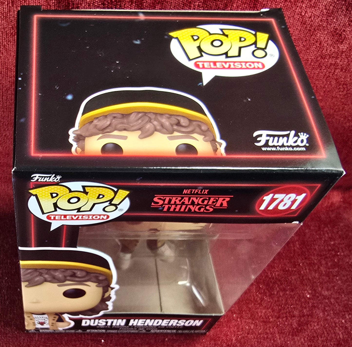 Funko Pop! Vinyl: Dustin Henderson #1781 (Nib) 
With pop protector