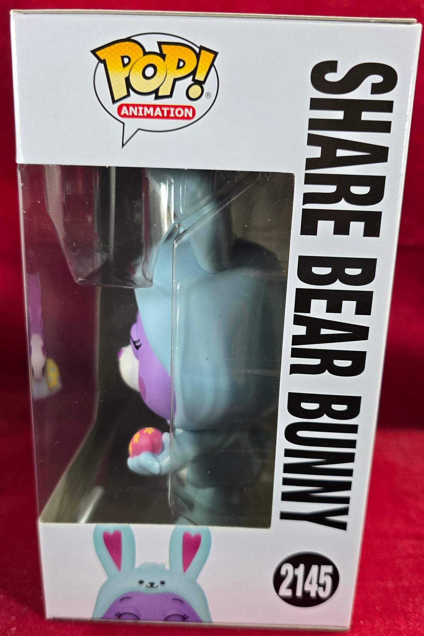Share Bear Bunny Funko  # 2145 (Nib)
With pop protector
