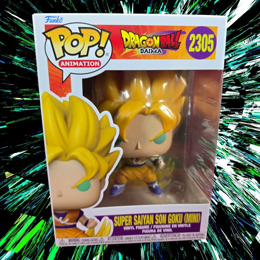 Funko Pop! Animation: Super Saiyan Son Goku Mini # 2305 (Nib)
With pop protector