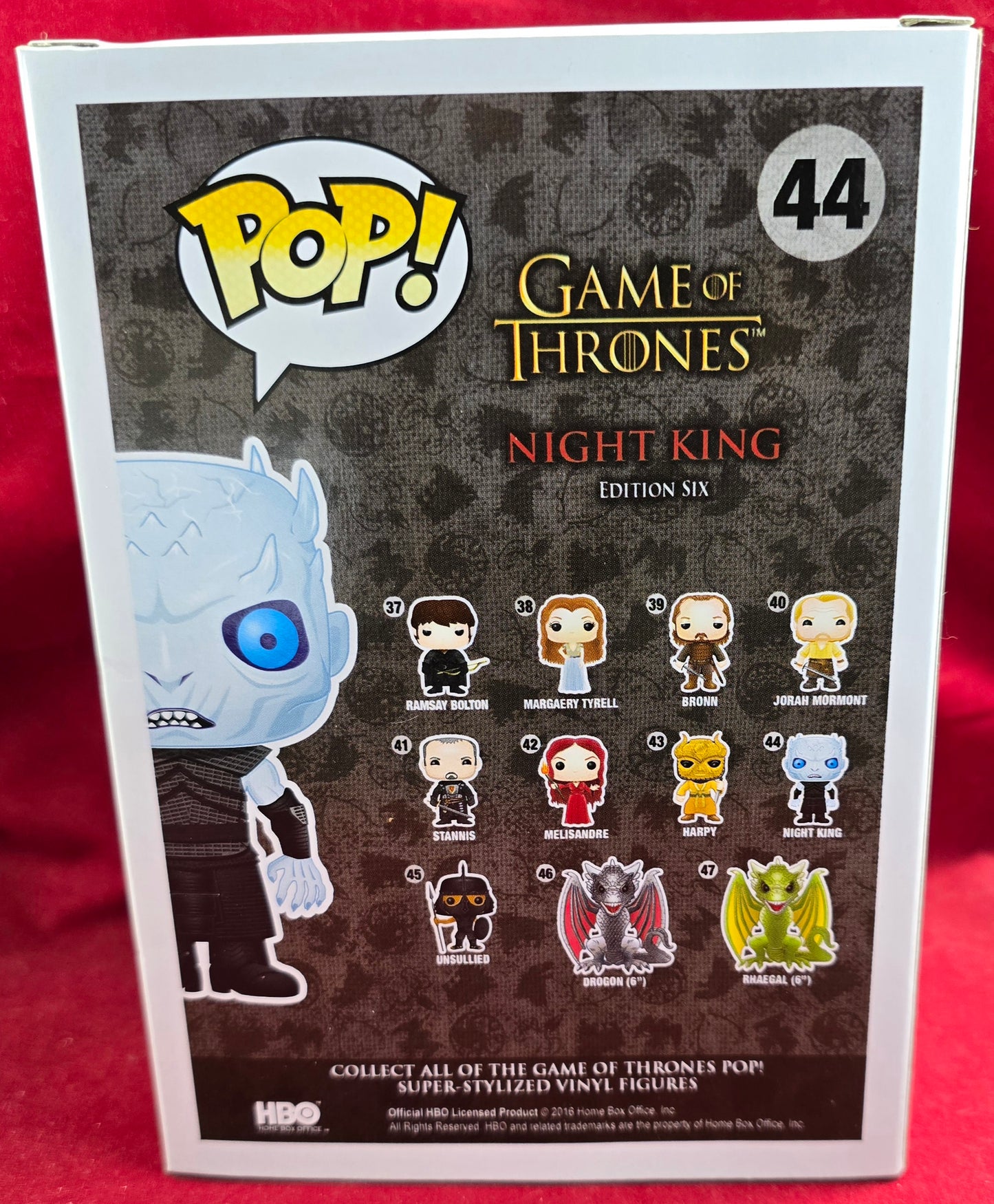 Night king game stop exclusive funko # 44 (nib) With pop protector