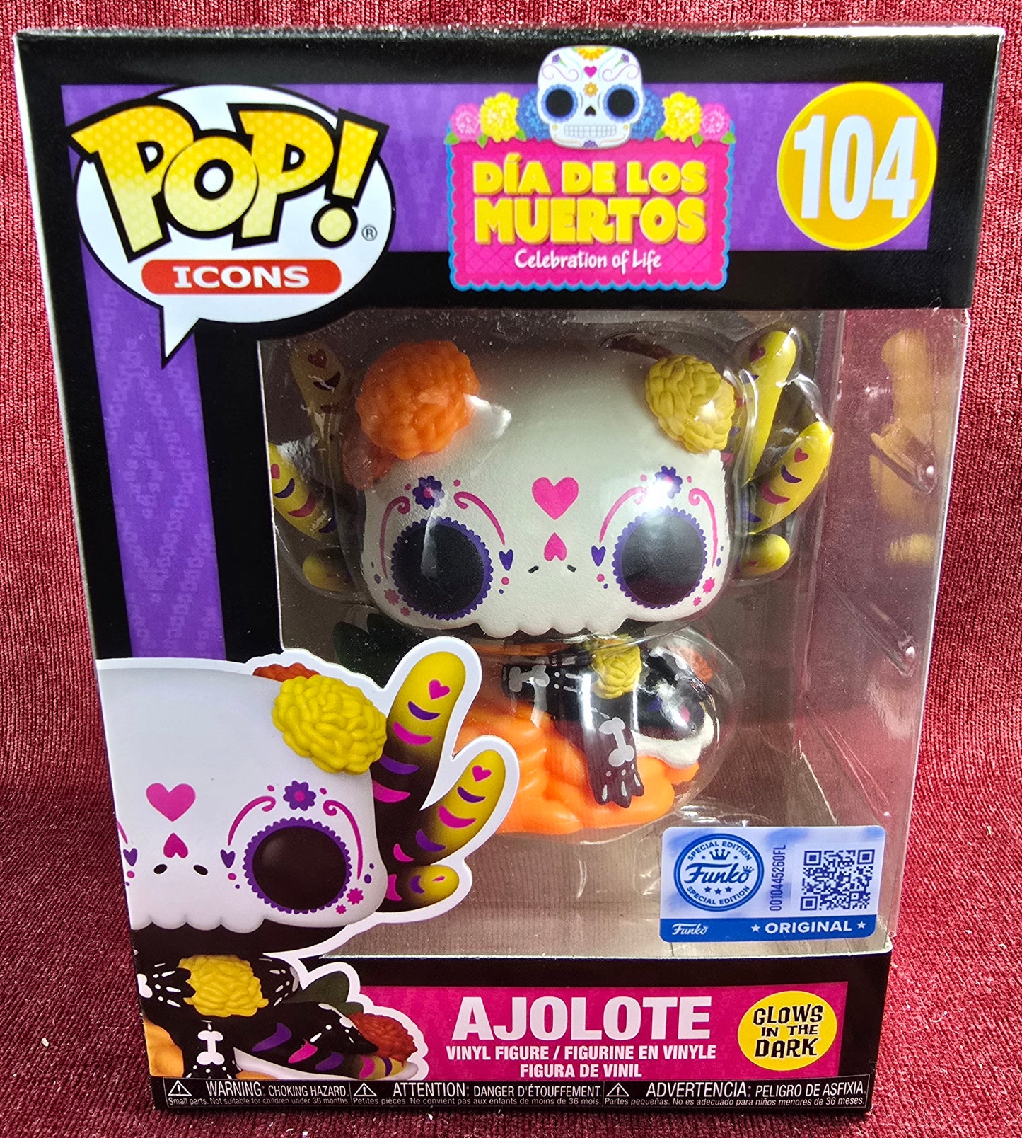 Funko POP! Vinyl: Ajolote # 104 (Nib)
With pop protector
