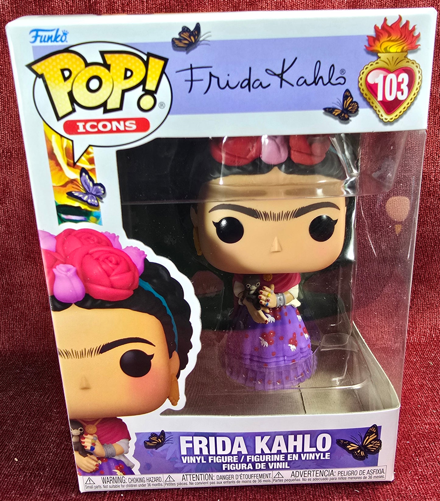 Funko Pop! Vinyl: Frida Khalo # 103 (Nib)
With pop protector