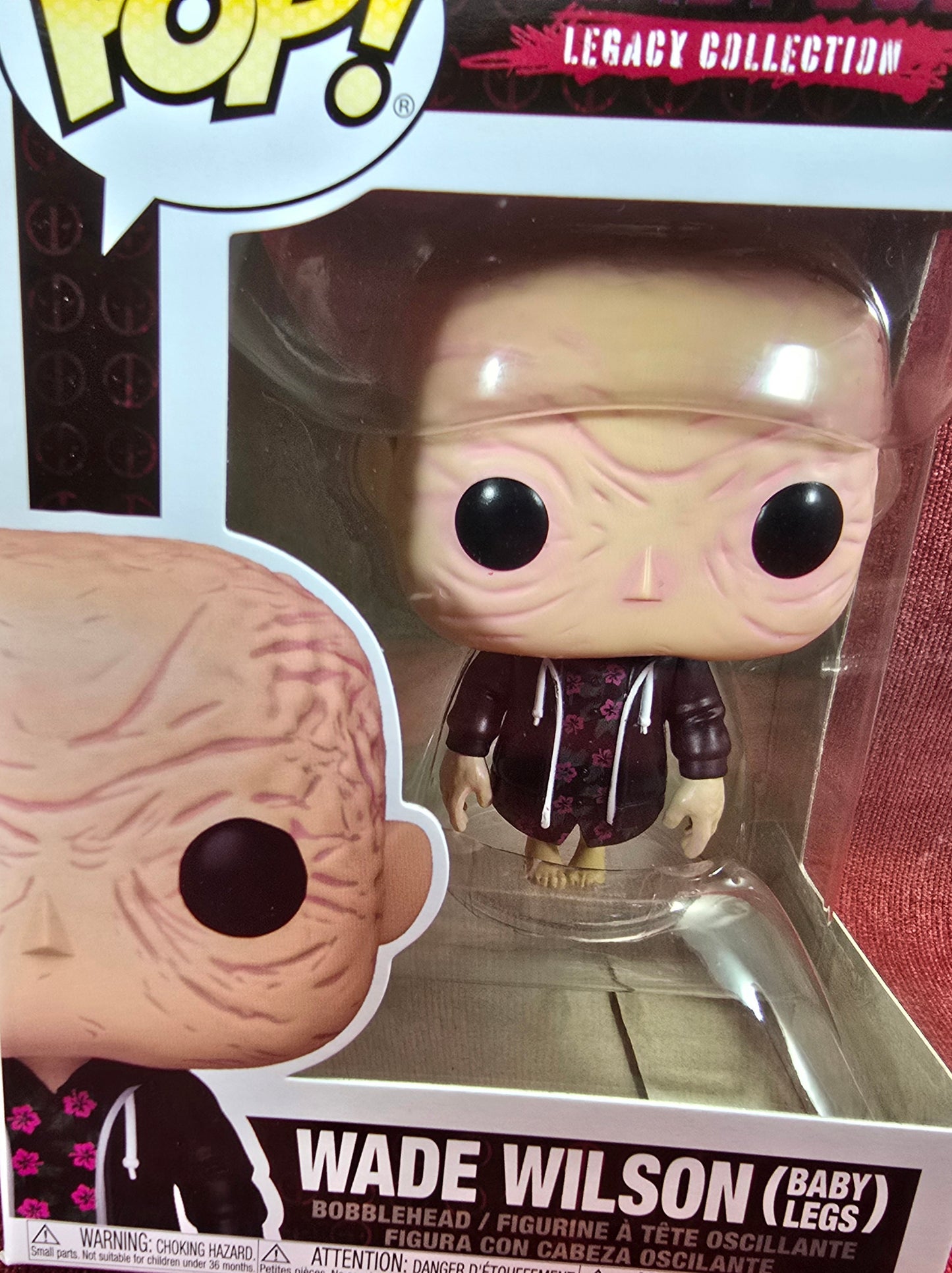 Funko Pop! Vinyl: Wade Wilson (Baby Legs) Funko # 1581 (Nib) 
With pop protector