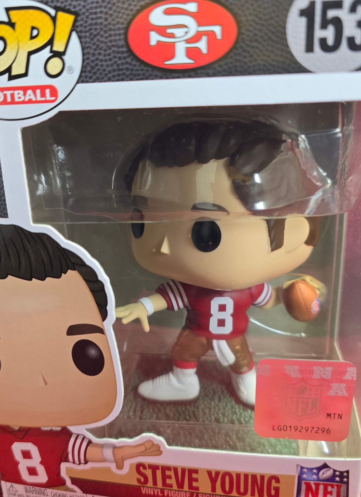 Funko Pop! Football: Steve Young # 153 (Nib)
With pop protector