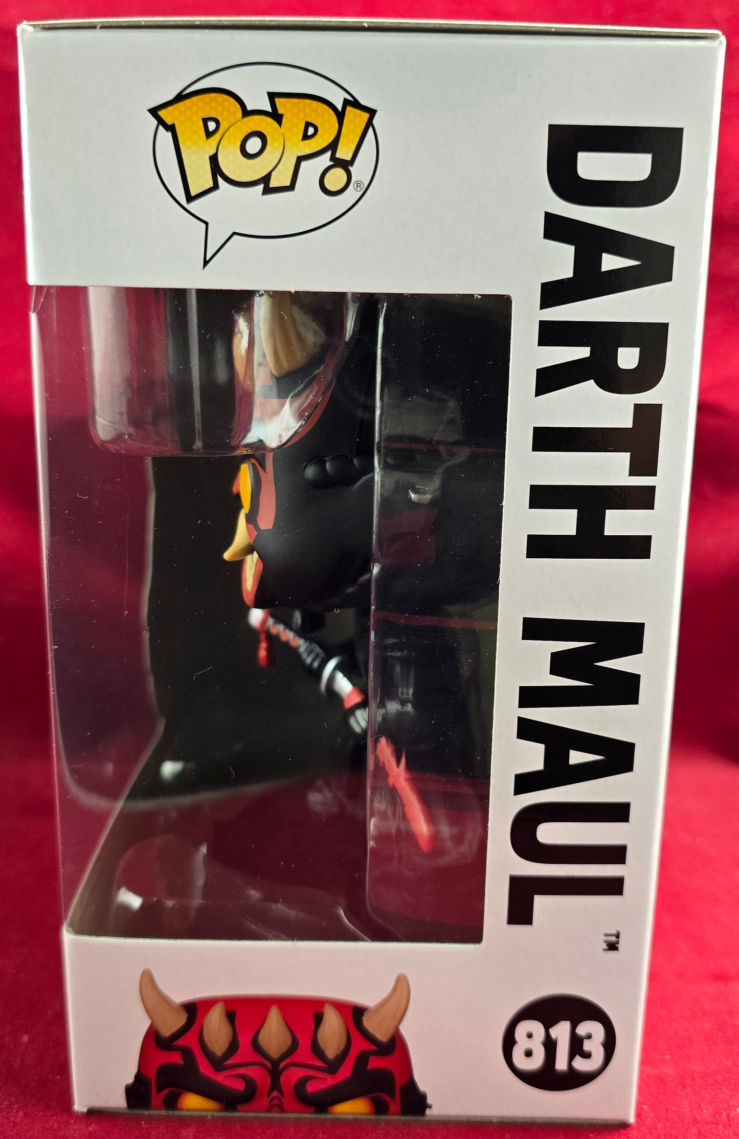 Darth Maul Funko #813 (Nib)
With pop protector