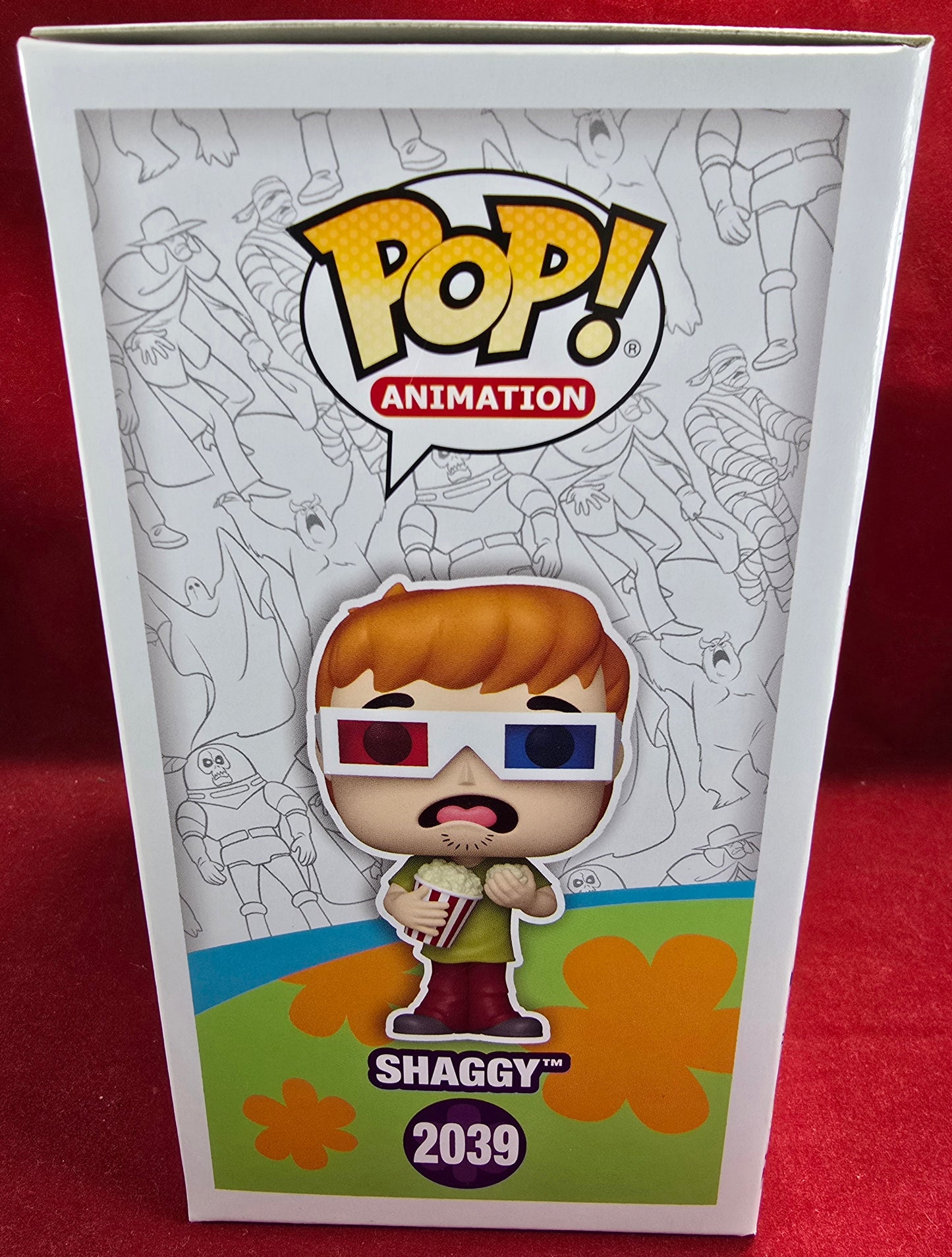 Shaggy Funko # 2039 (Nib)
With pop protector