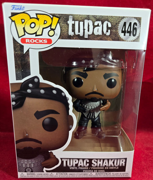 Tupac Shakur funko # 446 (nib) With pop protector