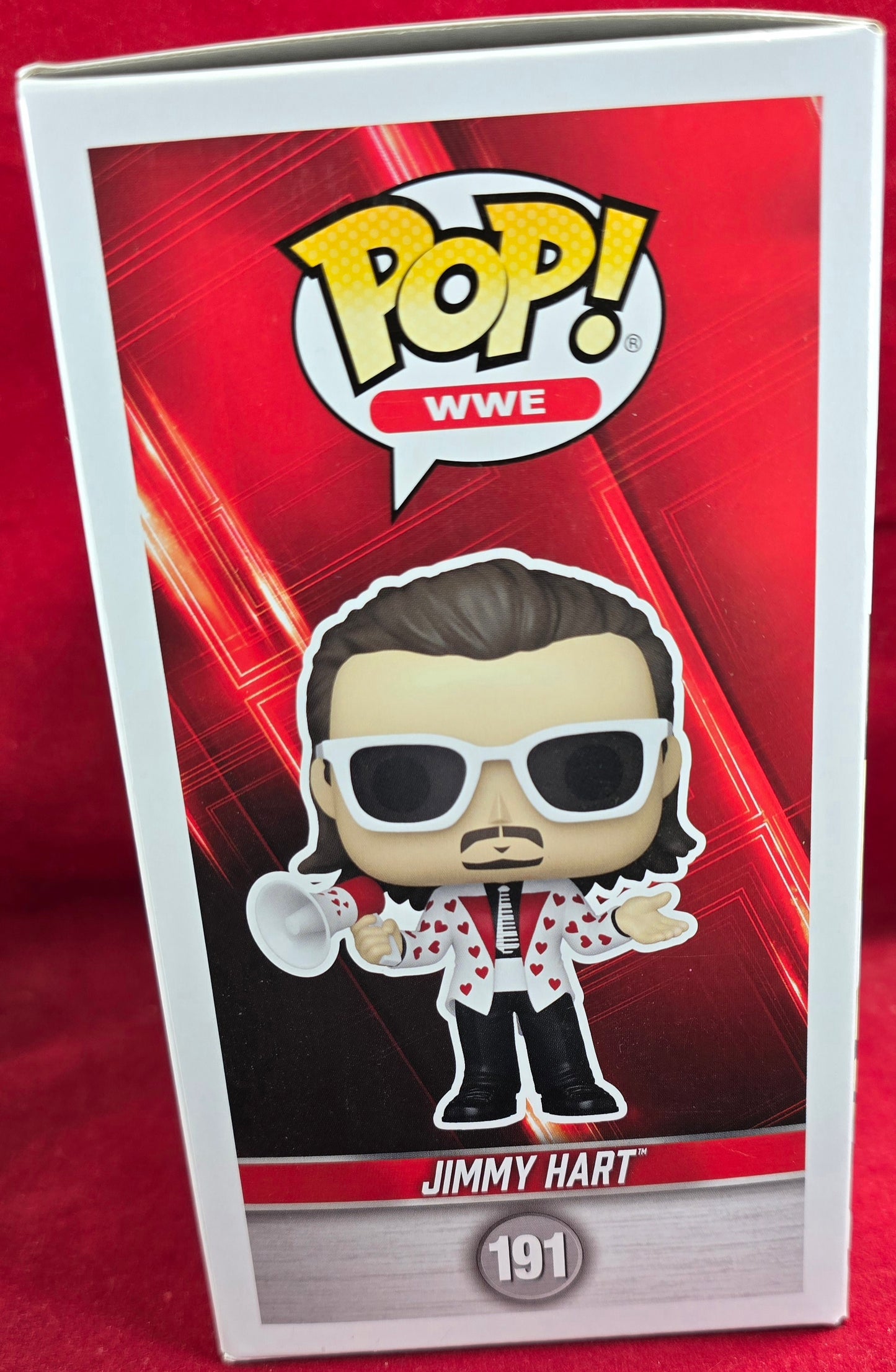 Funko Pop: WWE: Jimmy Hart #191 (Nib)
With pop protector