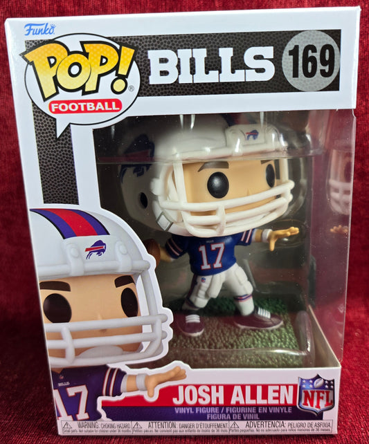 Funko Pop! Football: Josh Allen # 169 (Nib)
With pop protector