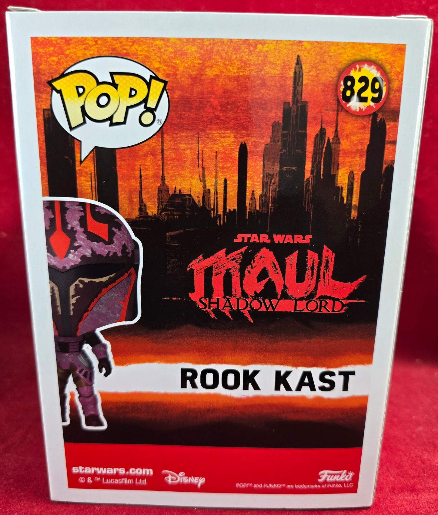 Funko POP! Star Wars Rook Kast Funko #829 (Nib) 
With pop protector