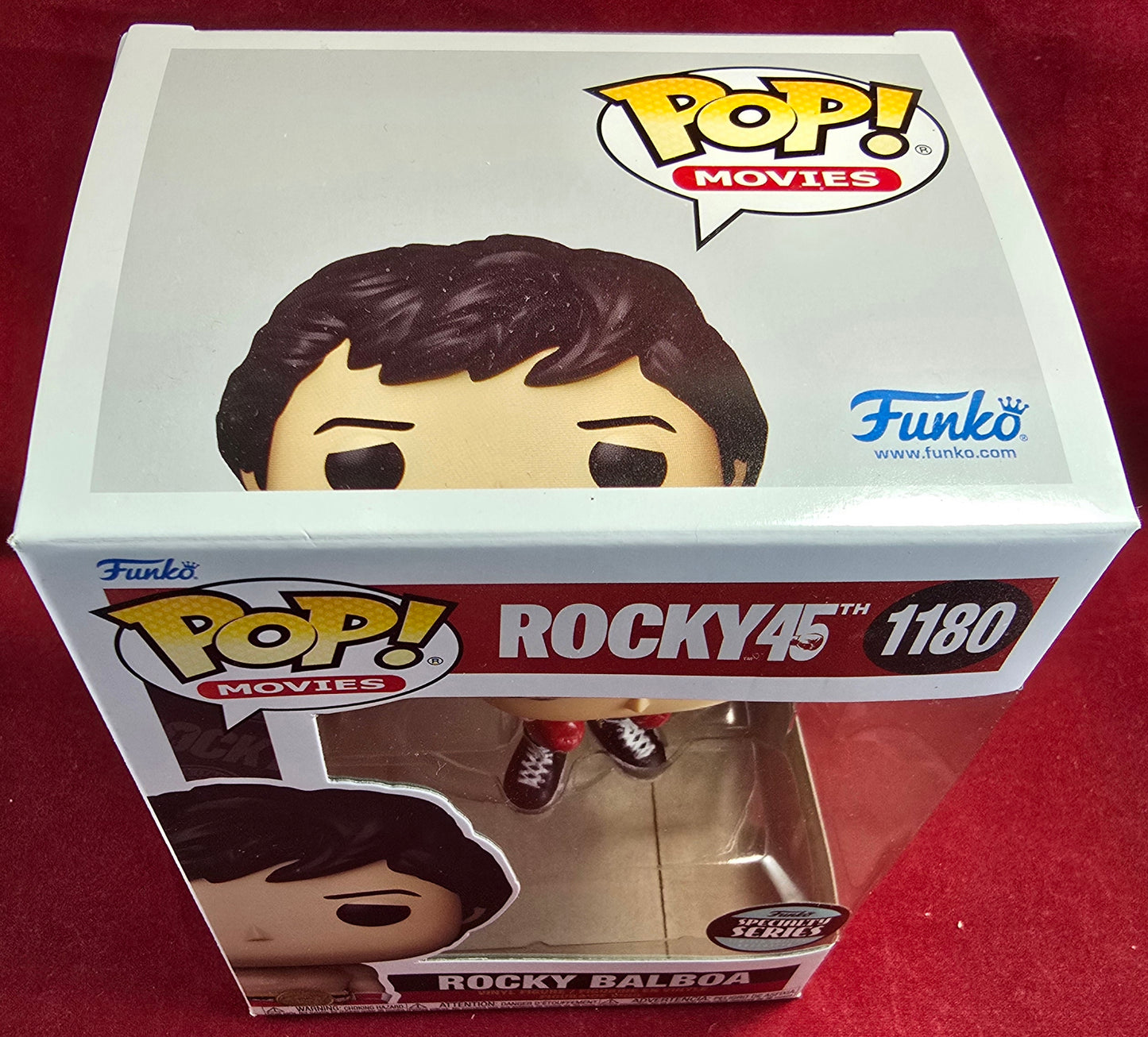 Rocky Balboa Specialty Series Funko # 1180 (Nib)
With pop protector