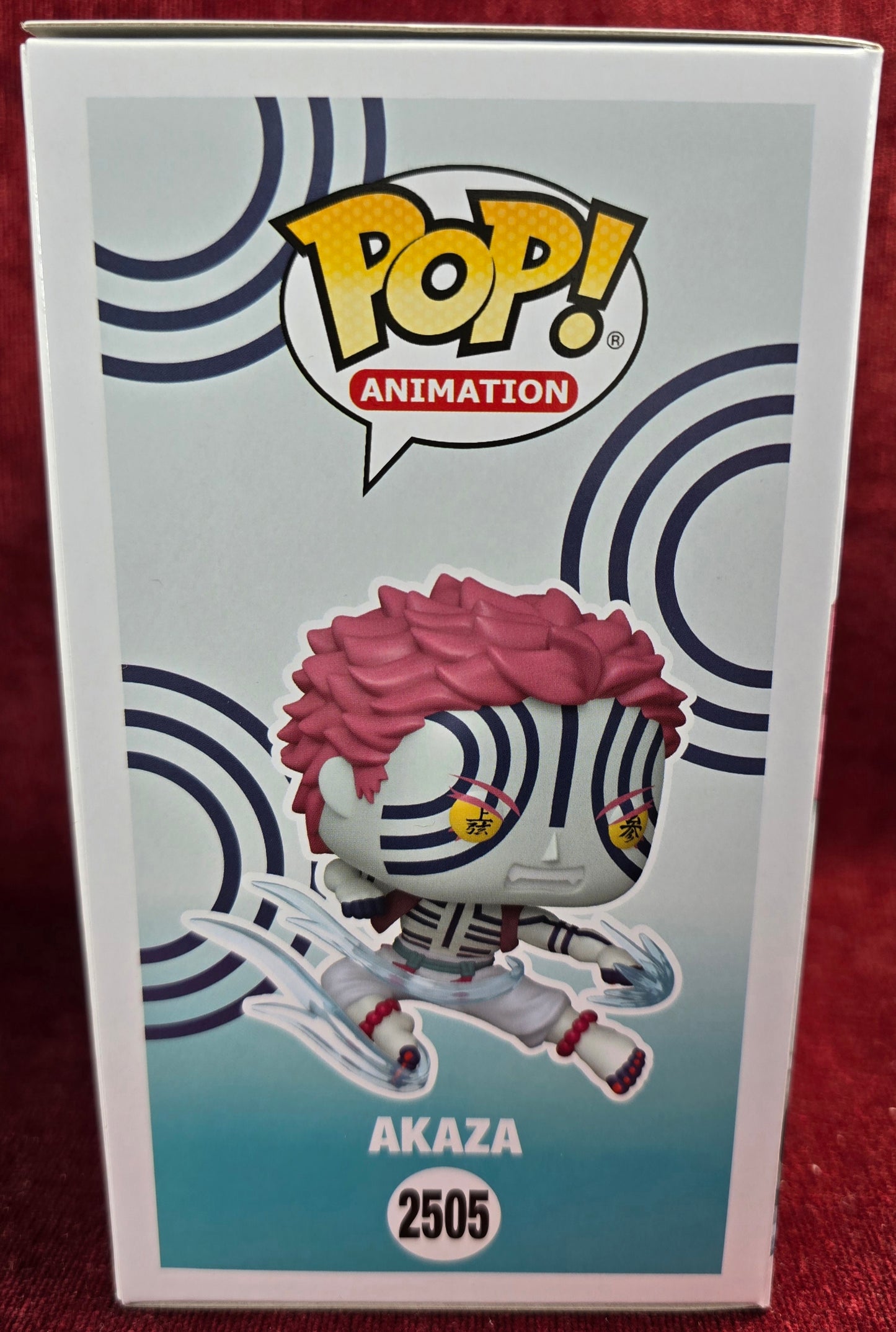 Funko Pop! Vinyl:  Akaza #2043 (Nib) 
With pop protector
