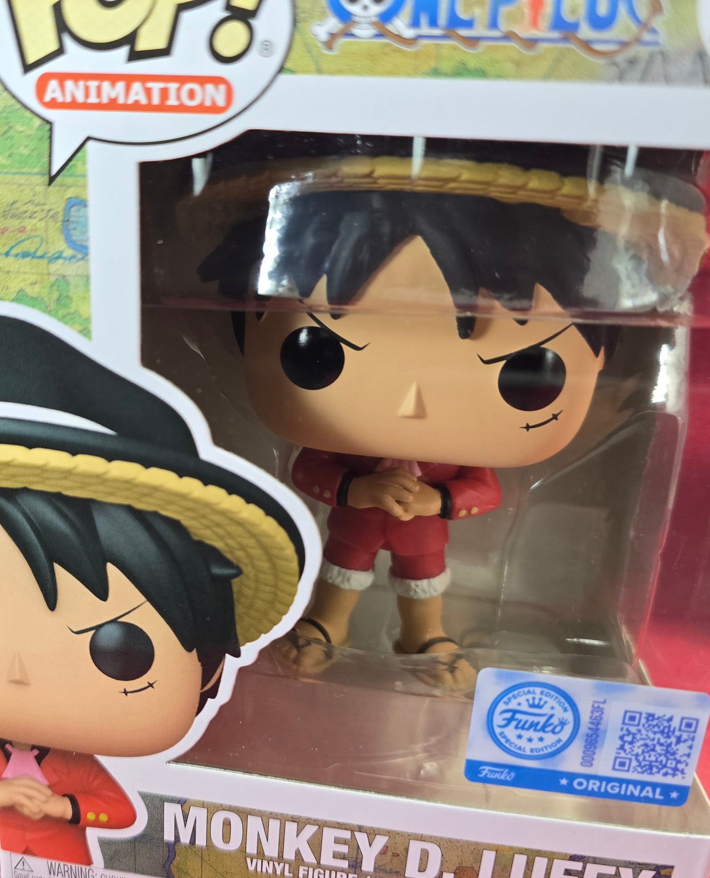 Monkey D. Luffy Entertainment Exclusive Funko #2052 (Nib) With pop protector