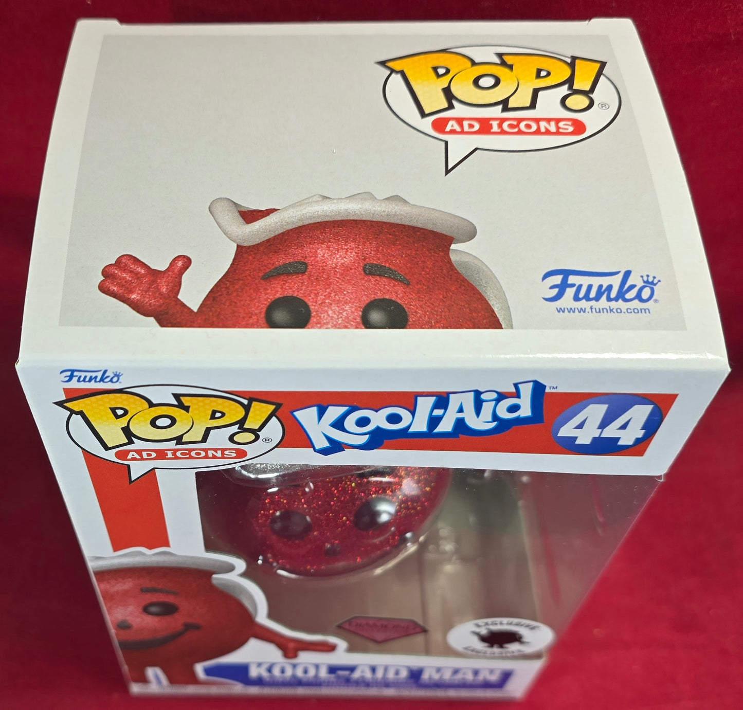 KOOL-AID MAN Diamond Exclusive  Funko # 44 (Nib)
With pop protector