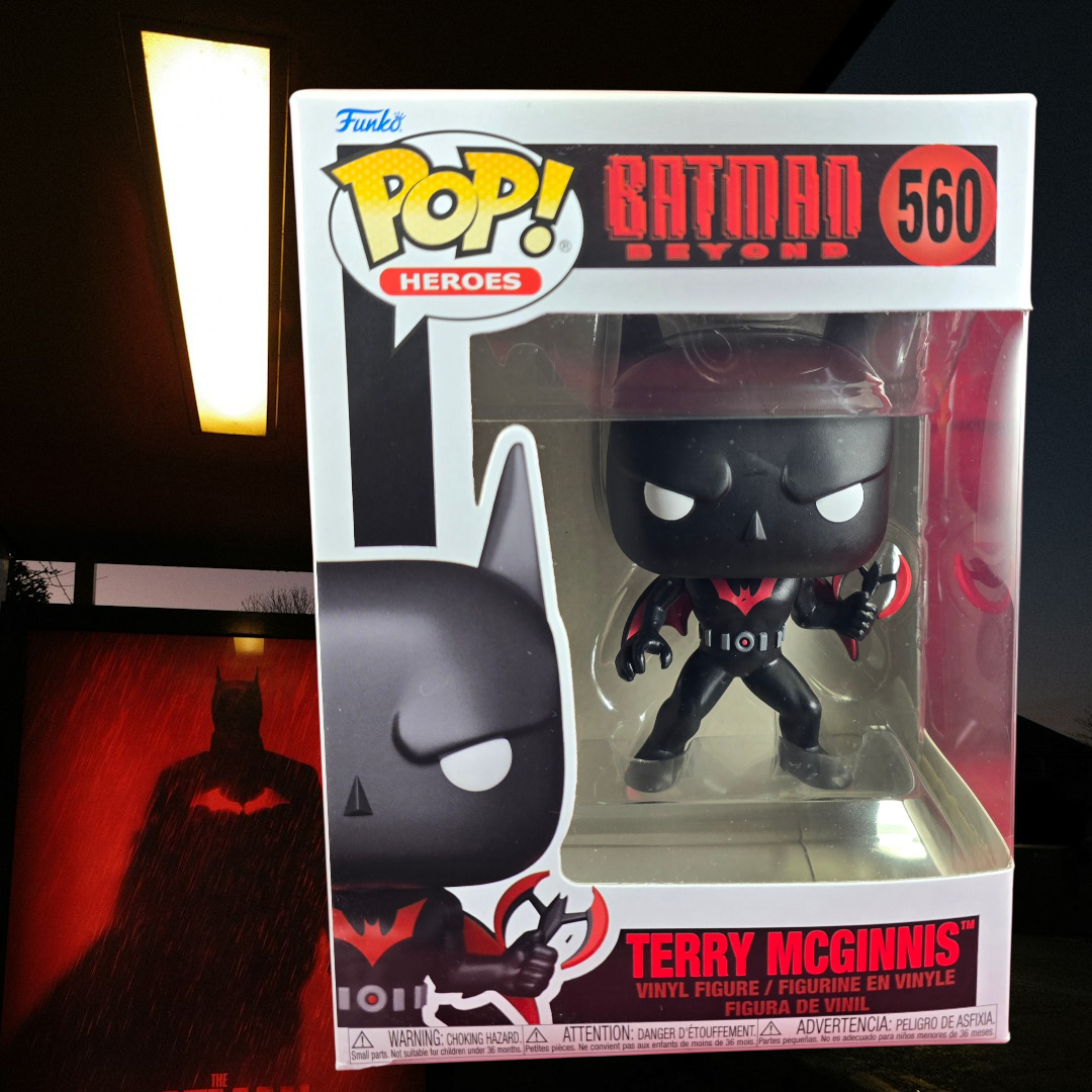 Funko Pop!  Terry McGinnis Heroes Funko #560 (Nib)
With pop protector