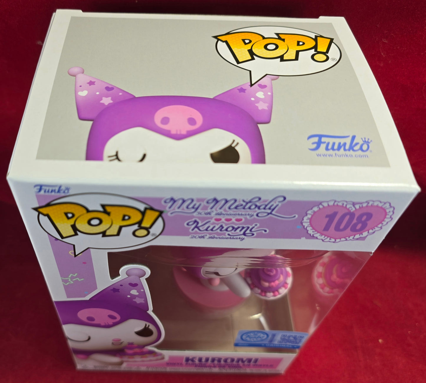 Kuromi specialty series funko # 108 (nib) With pop protector
