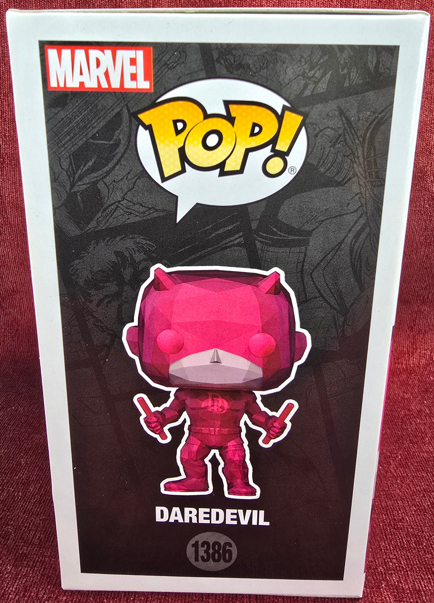 Funko Pop! Vinyl: Daredevil # 1386  (Nib)
With pop protector