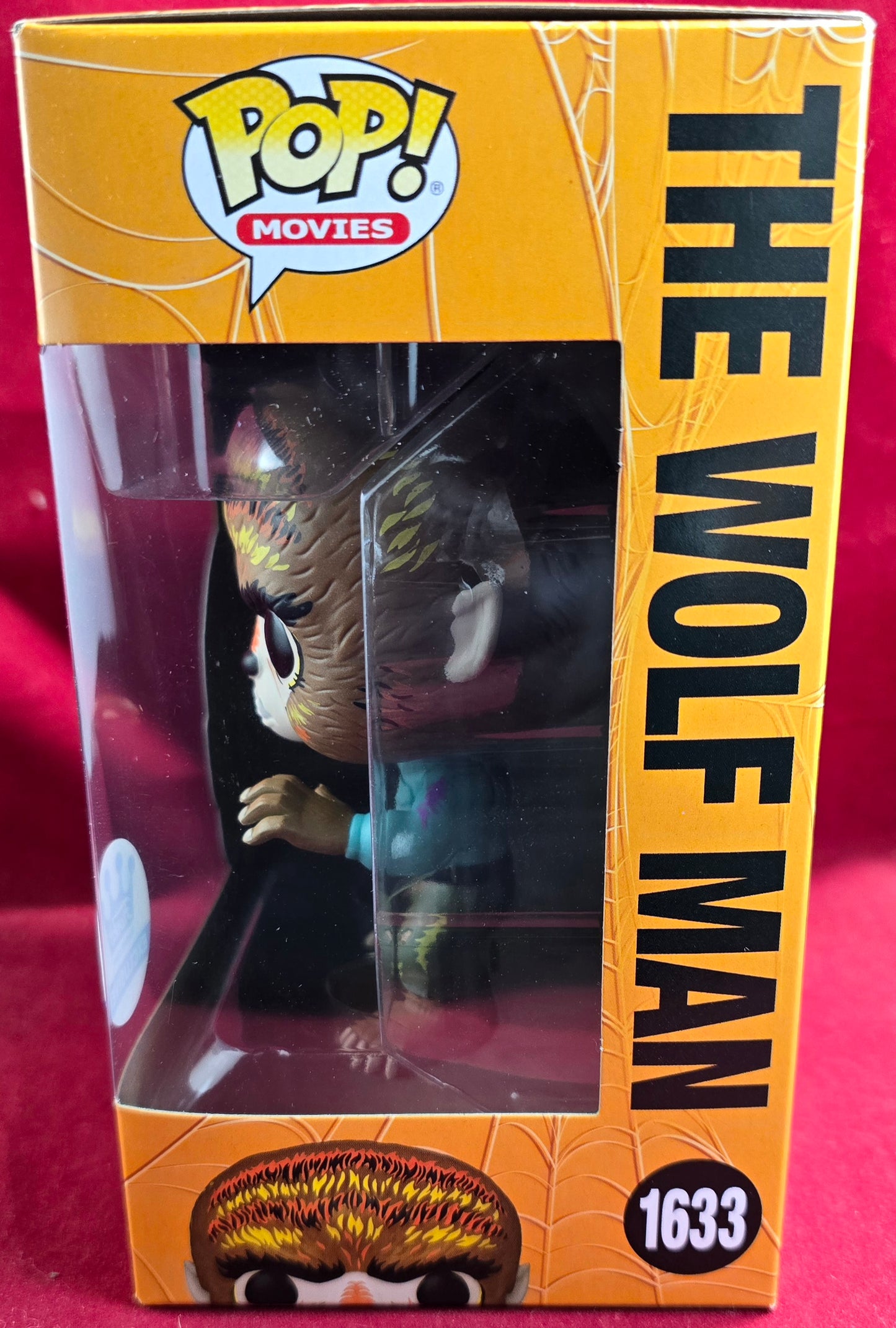 The wolf man funko exclusive # 1633 (nib) With pop protector