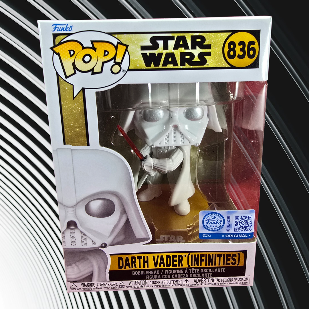Funko Pop! Vinyl:  Darth Vader Specialty Series # 836 (Nib)
With pop protector
