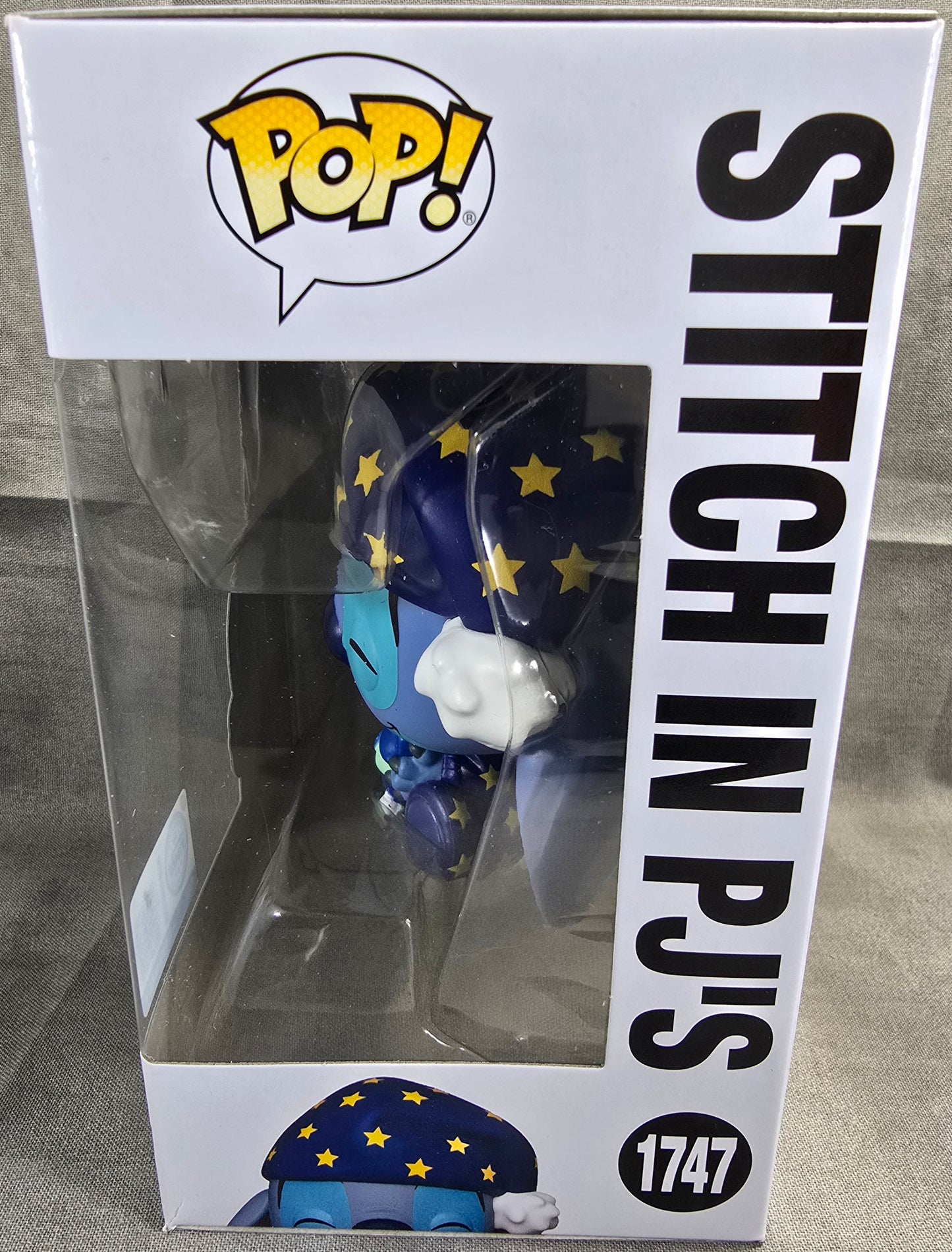 Funko Pop! Vinyl: Stitch  PJ's  Exclusive Funko Pop # 1747 (Nib) With pop Protector