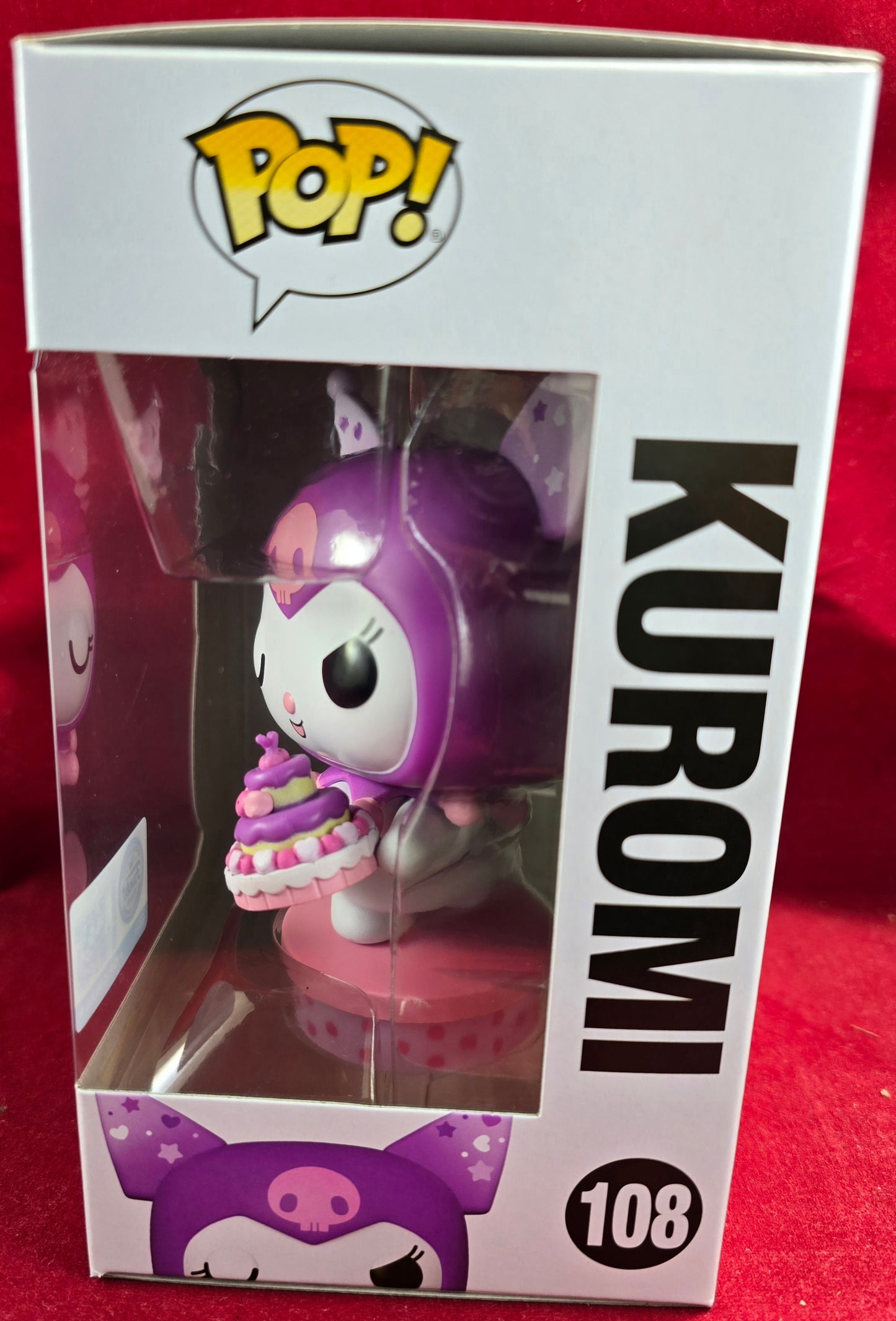 Kuromi specialty series funko # 108 (nib) With pop protector