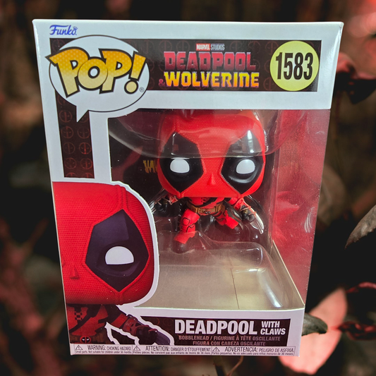 Funko POP! Vinyl: Deadpool with Claws # 1583 (Nib)
With pop protector