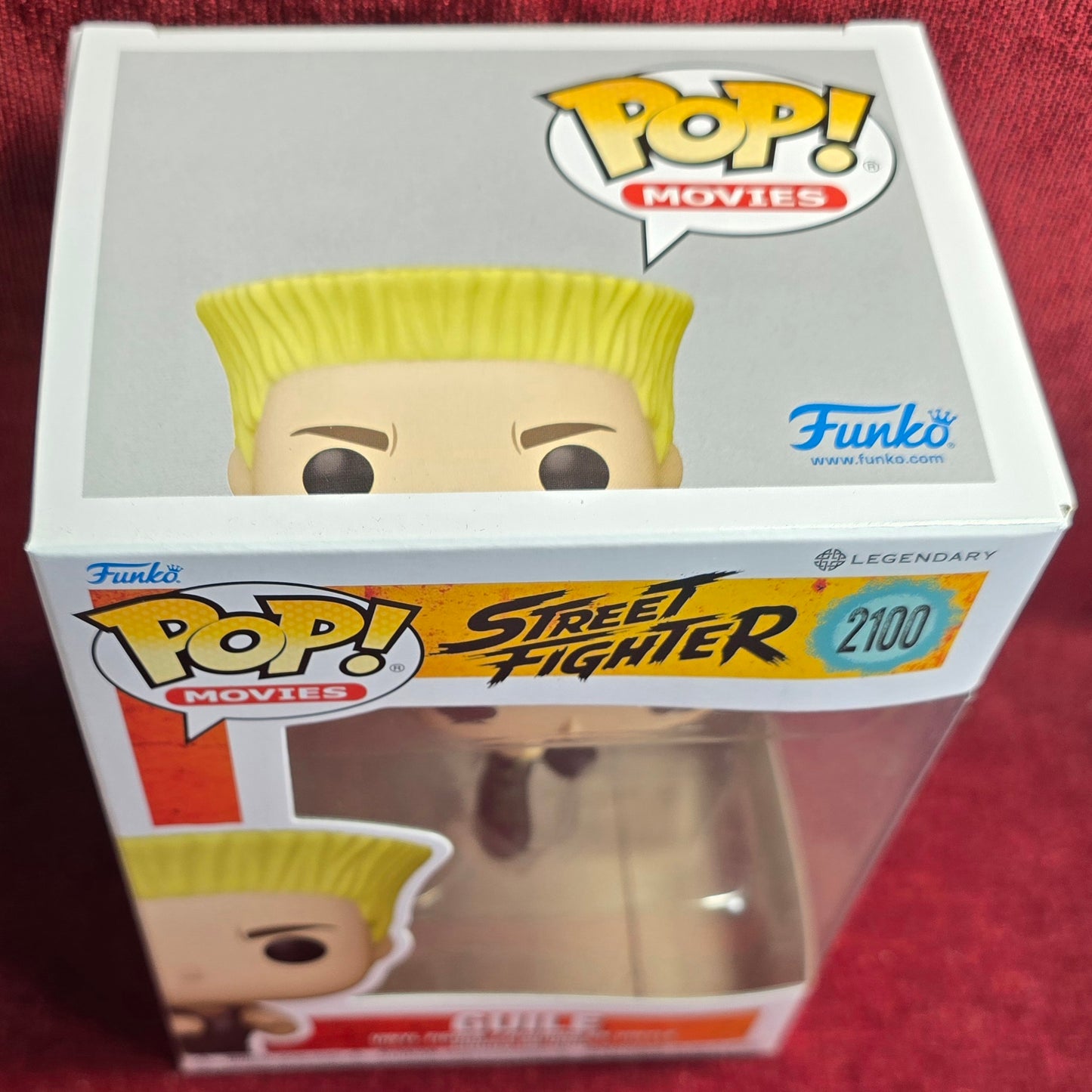 Funko Pop! Movies: Guile # 2100 (Nib)
With pop protector