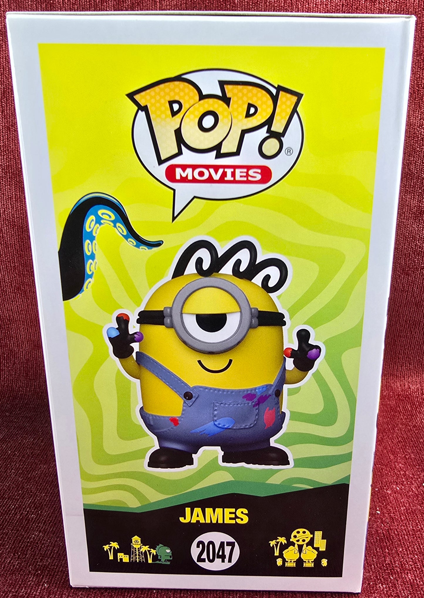 Funko Pop! Vinyl: James # 2047 (Nib) With Pop Protector