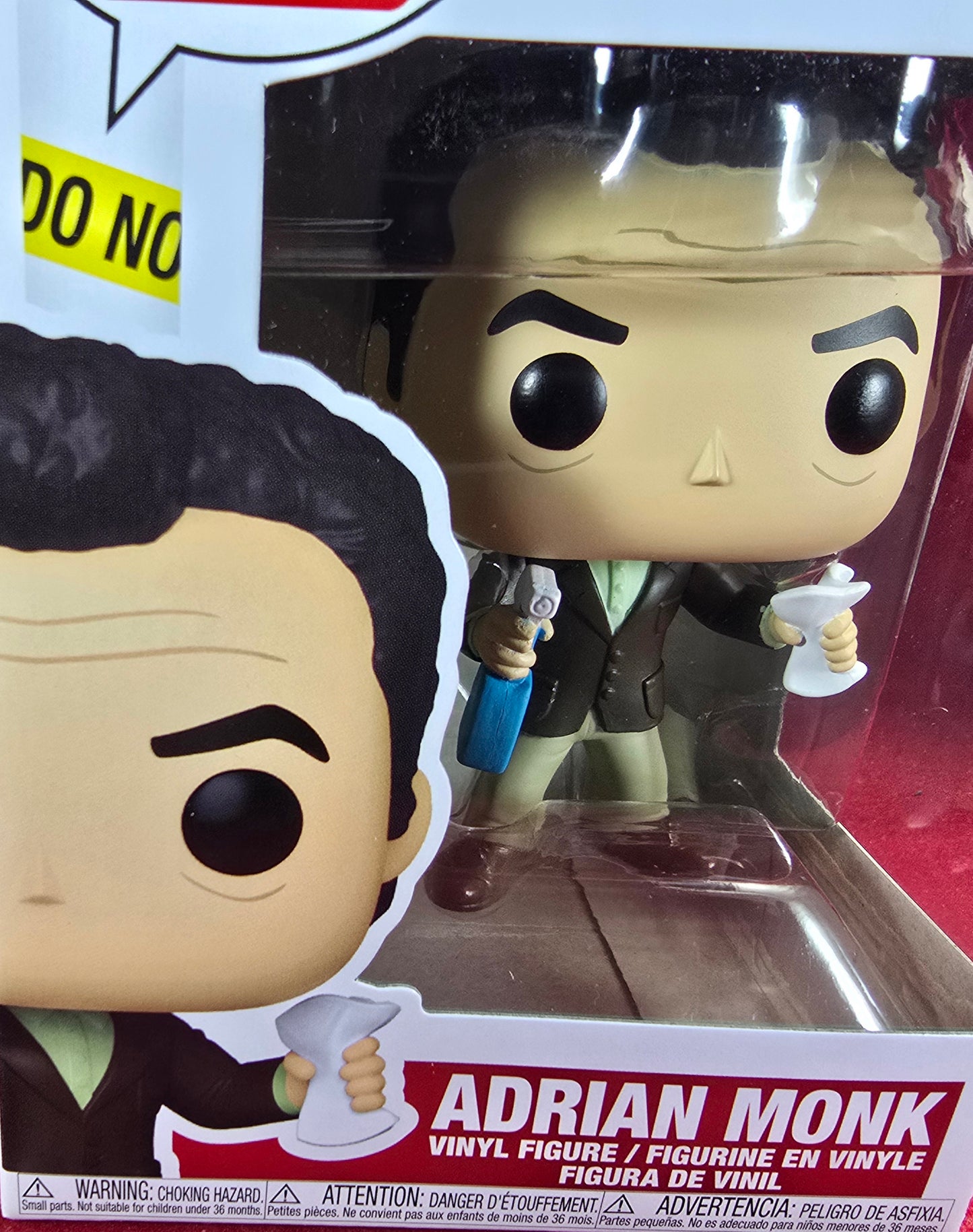 Adrian Monk funko # 1795 (nib) With pop protector