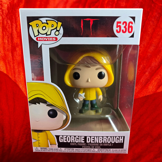 Georgie Denbrough funko # 536 (nib) with pop protector