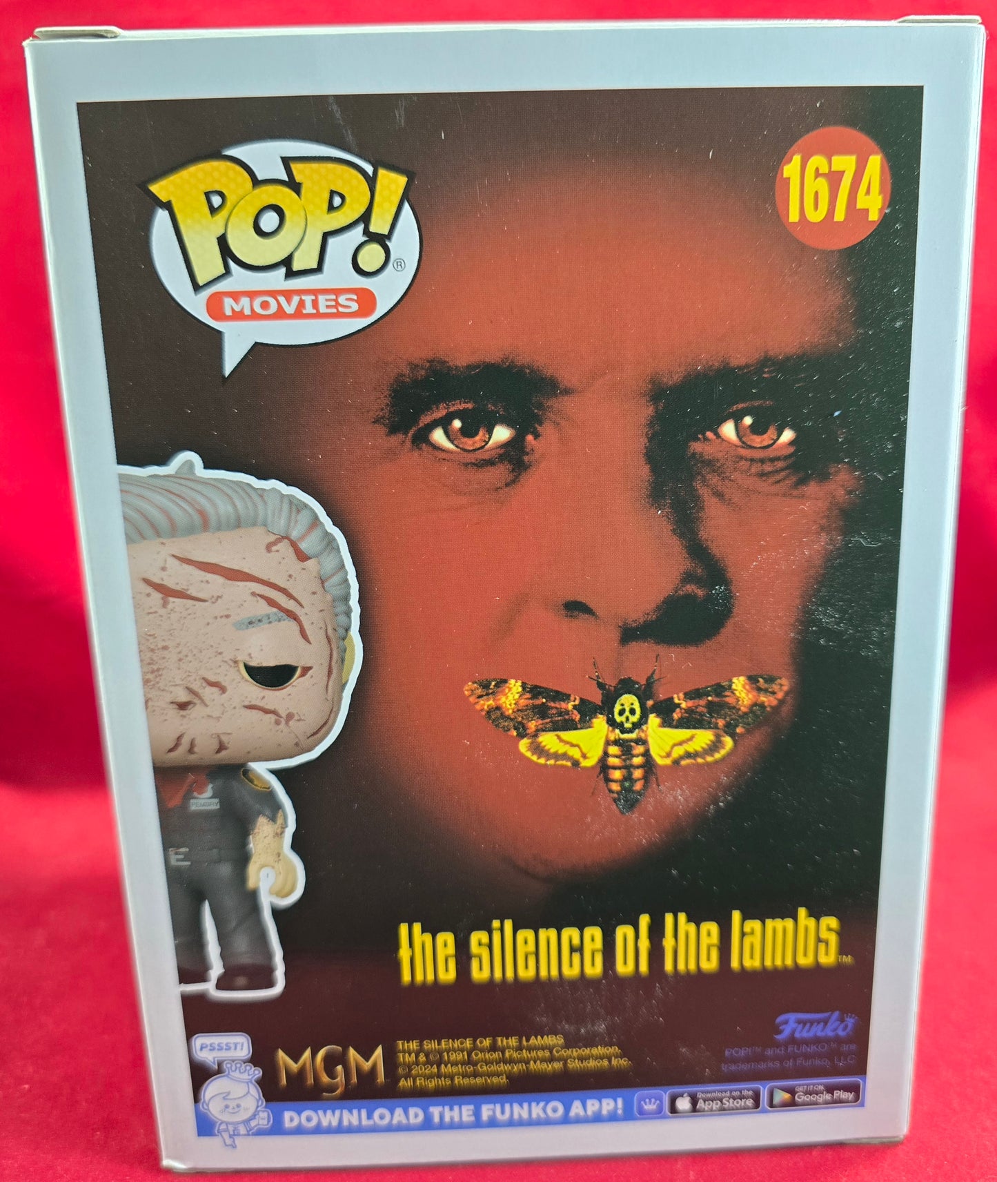 Hannibal Lecter Funko Exclusive # 1674 (nib) With pop protector