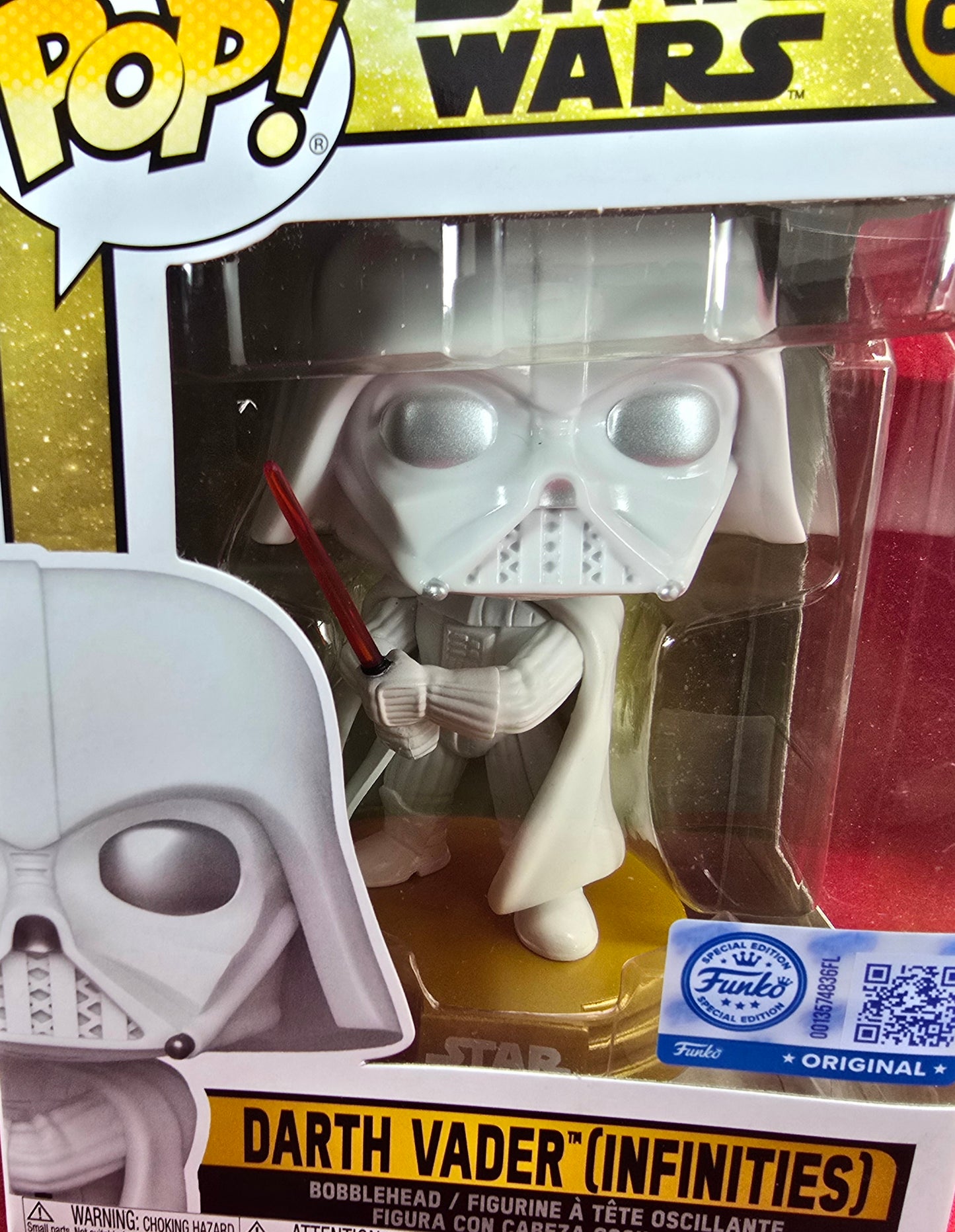 Funko Pop! Vinyl:  Darth Vader Specialty Series # 836 (Nib)
With pop protector