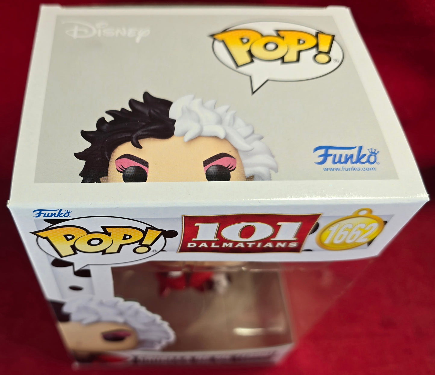 Cruella De Vil (1996) Funko # 1662 (Nib) With pop protector