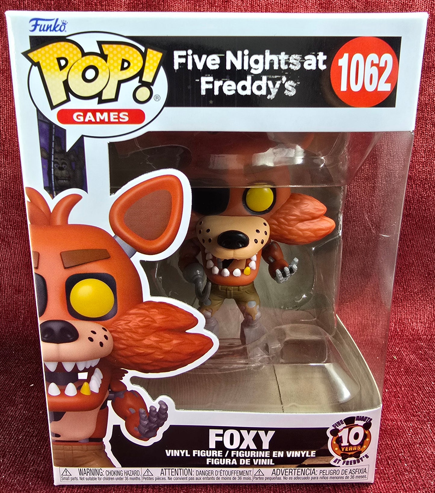 Funko Pop! Vinyl: Foxy # 1062 (Nib)
With pop protector