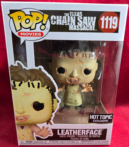 Leatherface Hot Topic Exclusive Funko # 1119 (nib) With pop protector