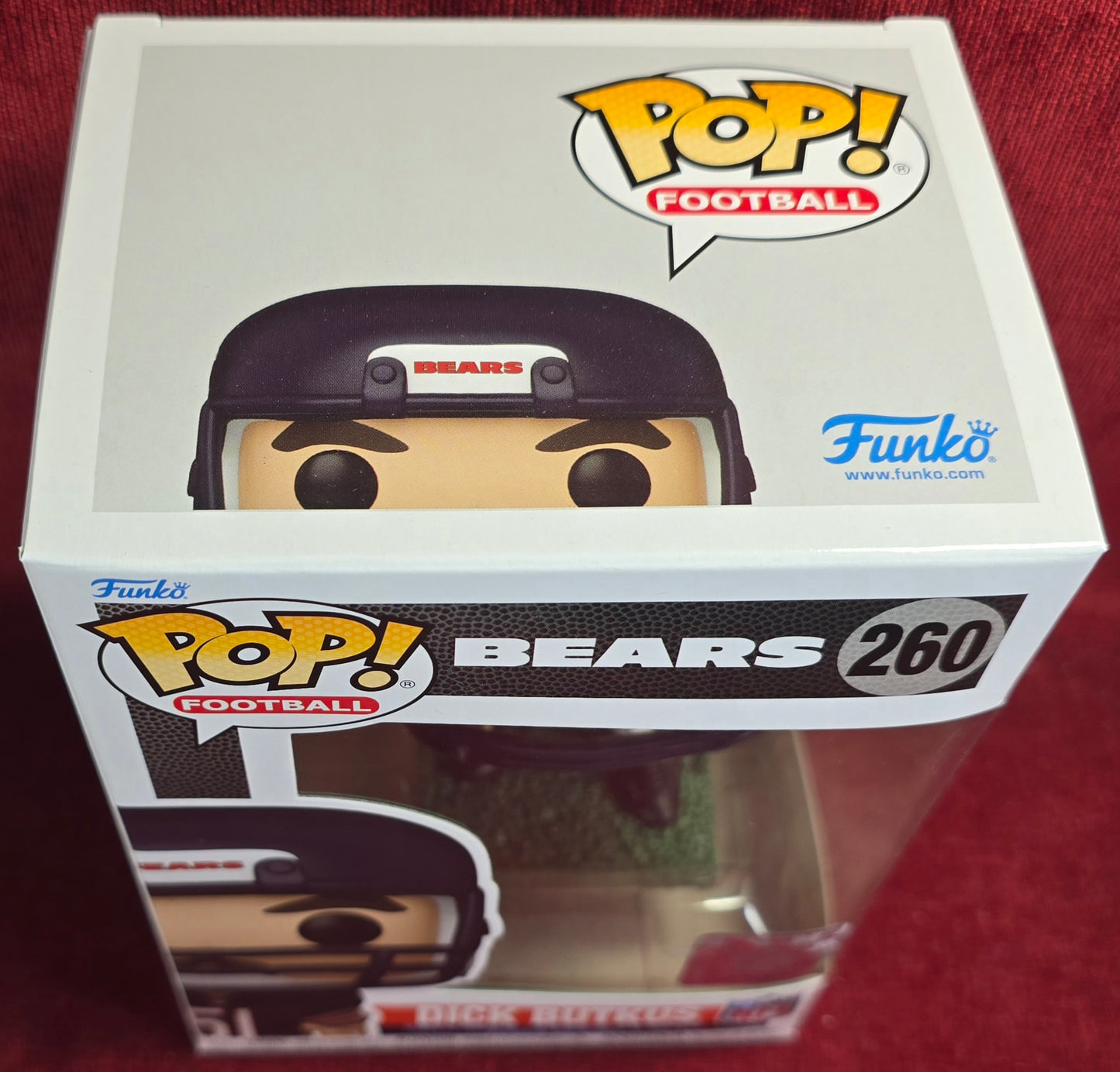 Funko Pop! Football: Dick Butkus # 260 (Nib)
With pop protector