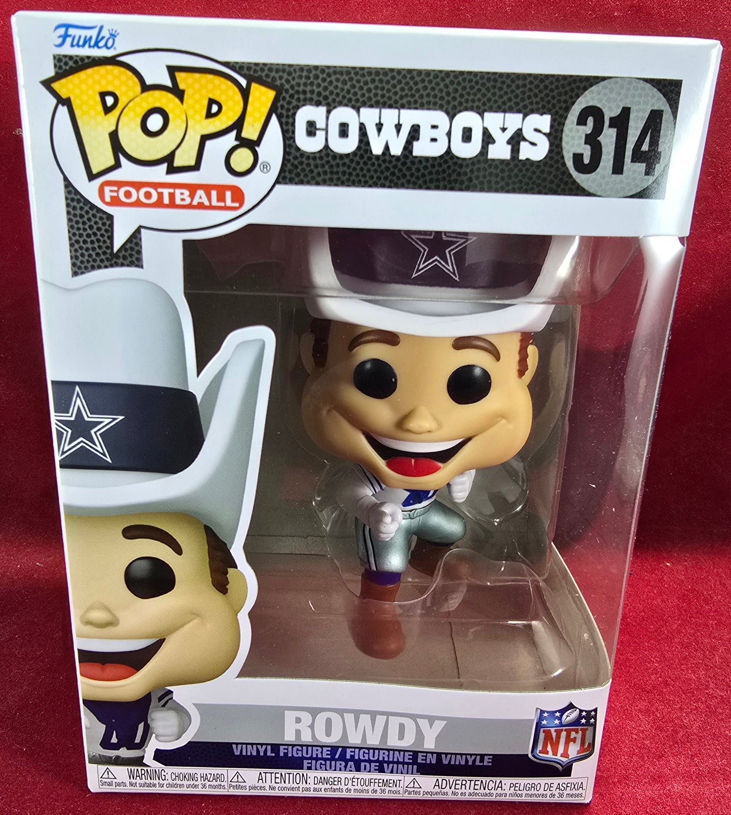 Rowdy funko # 314 (nib) with pop protector