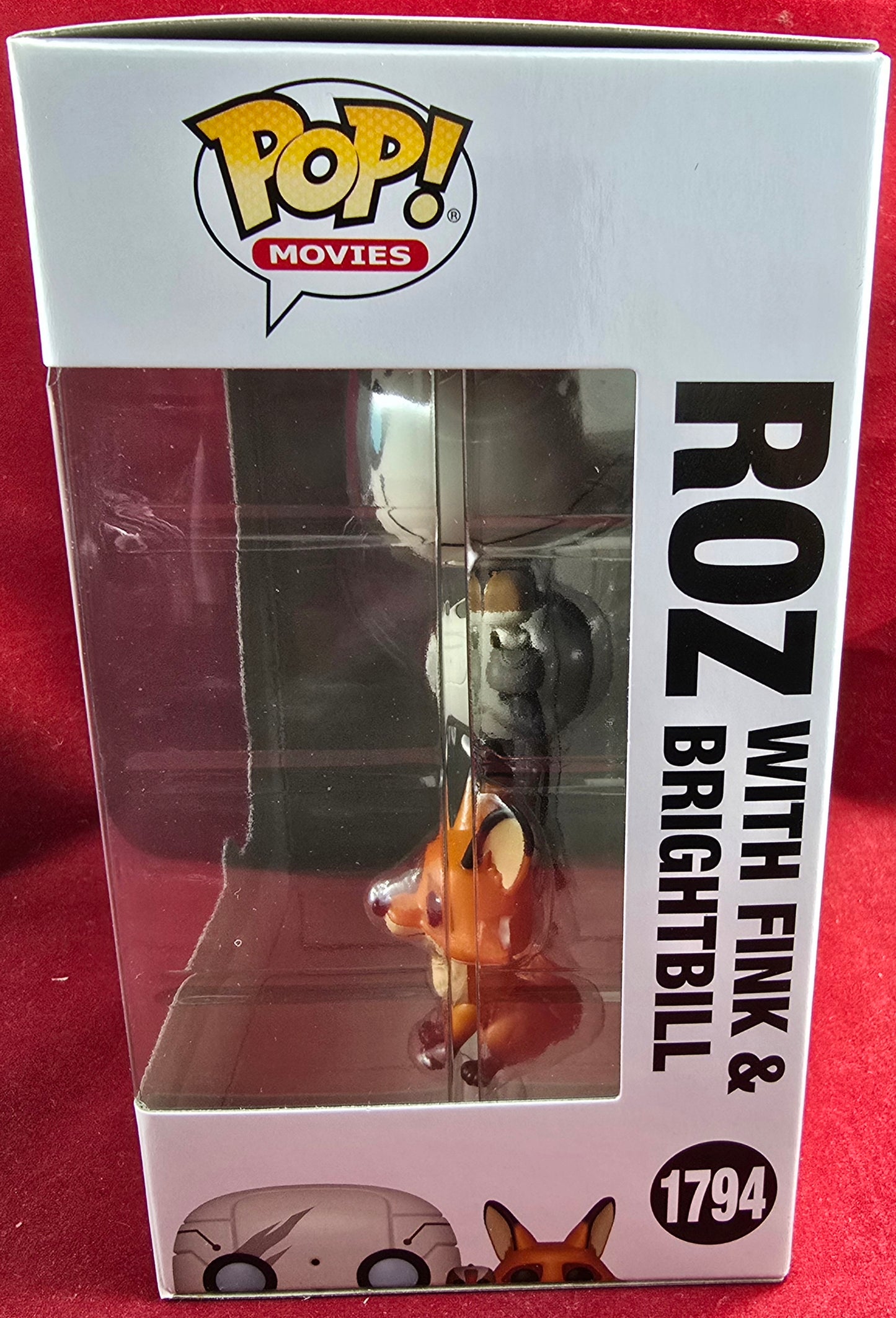 Roz with Fink & Brightbill funko # 1794 (nib) With pop protector