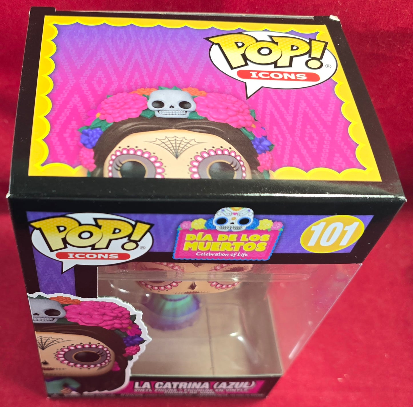 La Catrina (Azul) funko # 101 (nib) With pop protector