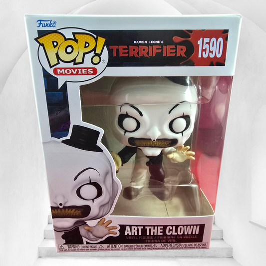 Art the clown funko # 1590 with pop protector