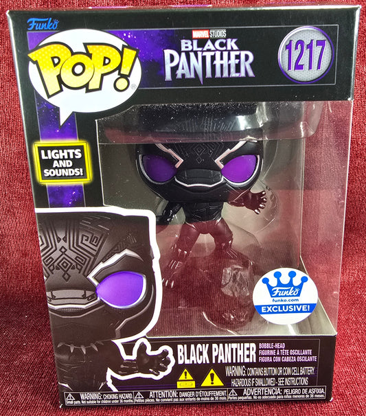 Funko Pop! Vinyl: Black Panther Exclusive #1217 (Nib)
With pop protector