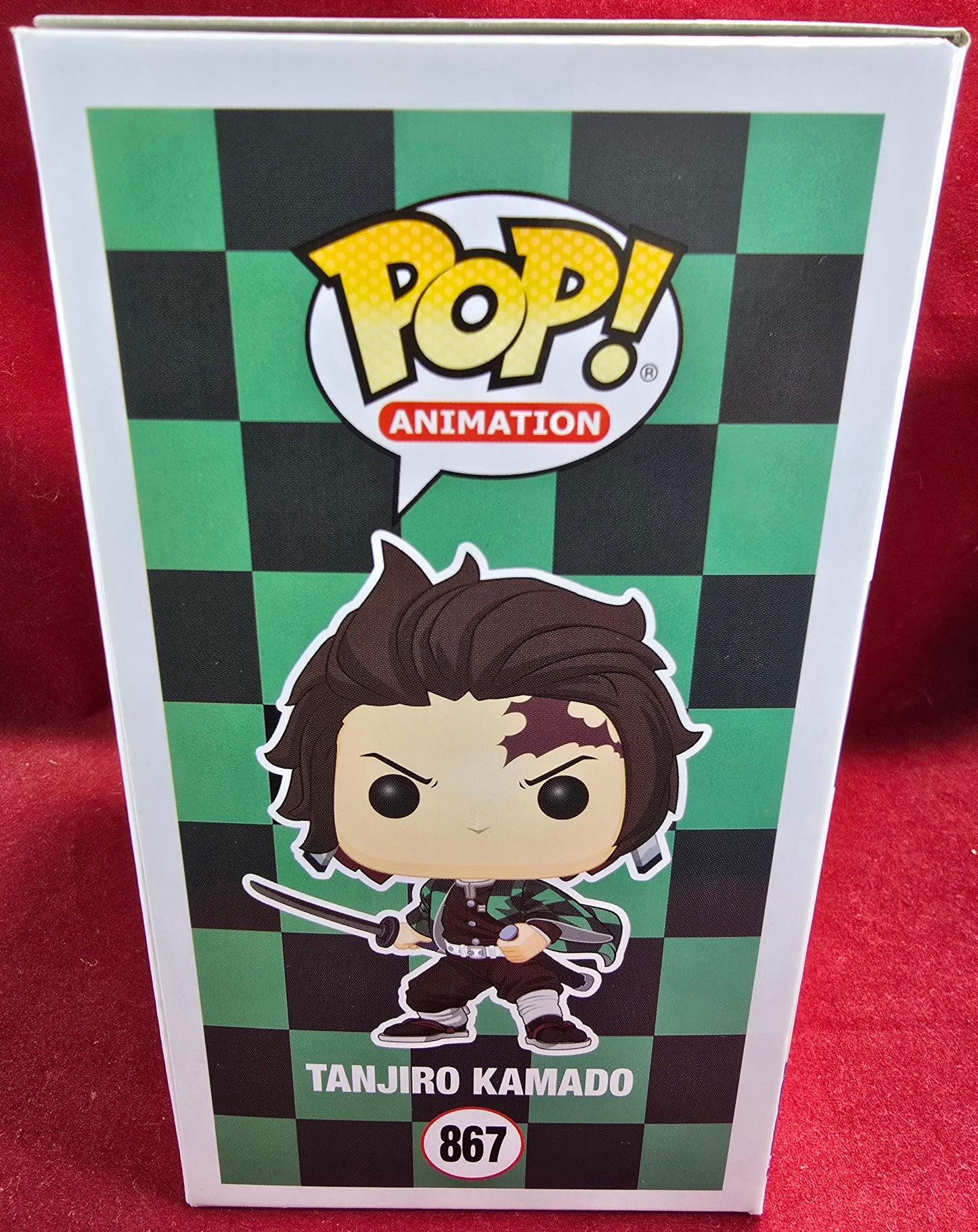 Tanjiro Kamado Funko # 867 (Nib) With pop protector