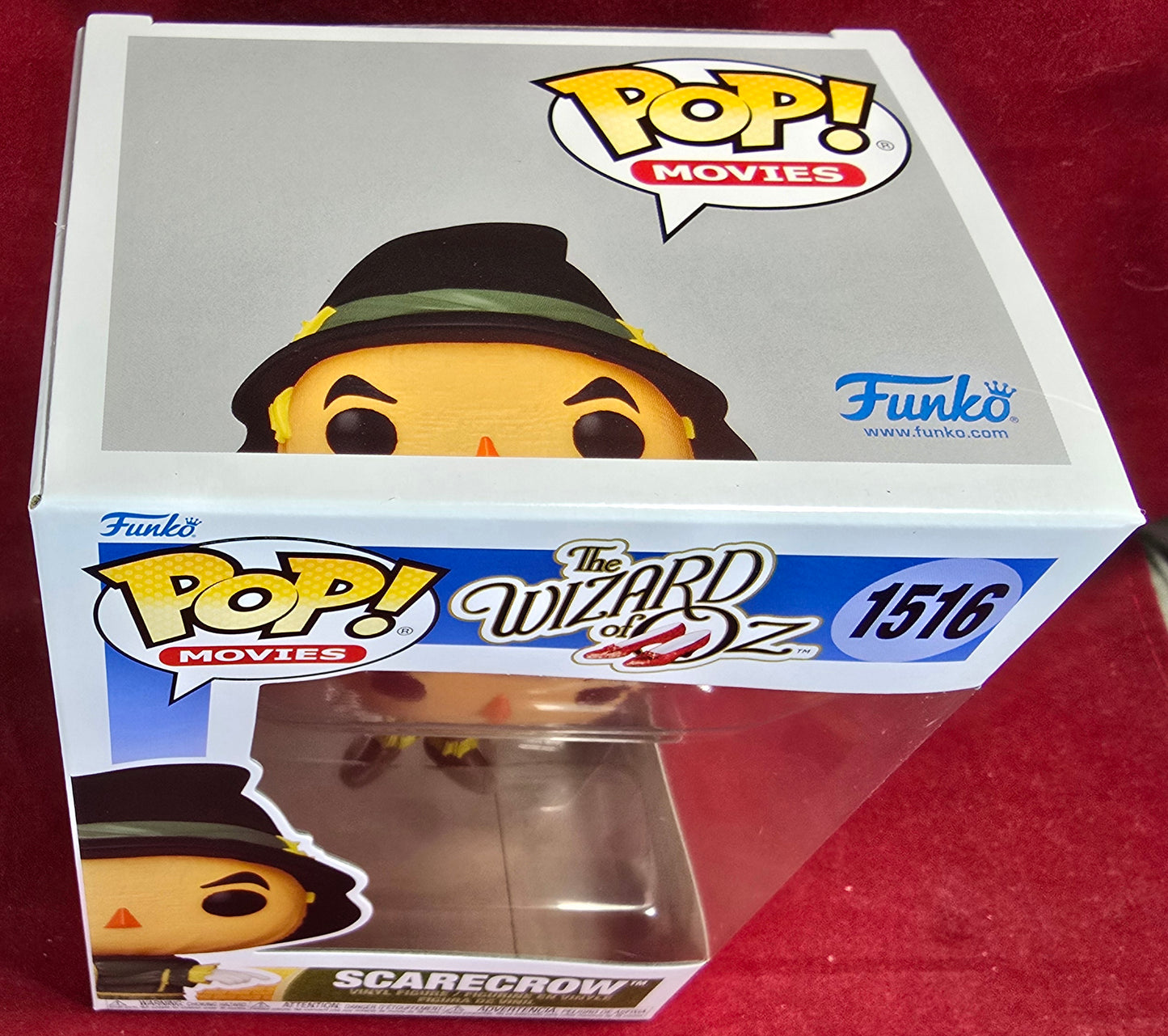 Scarecrow funko # 1516 (nib)
With pop protector