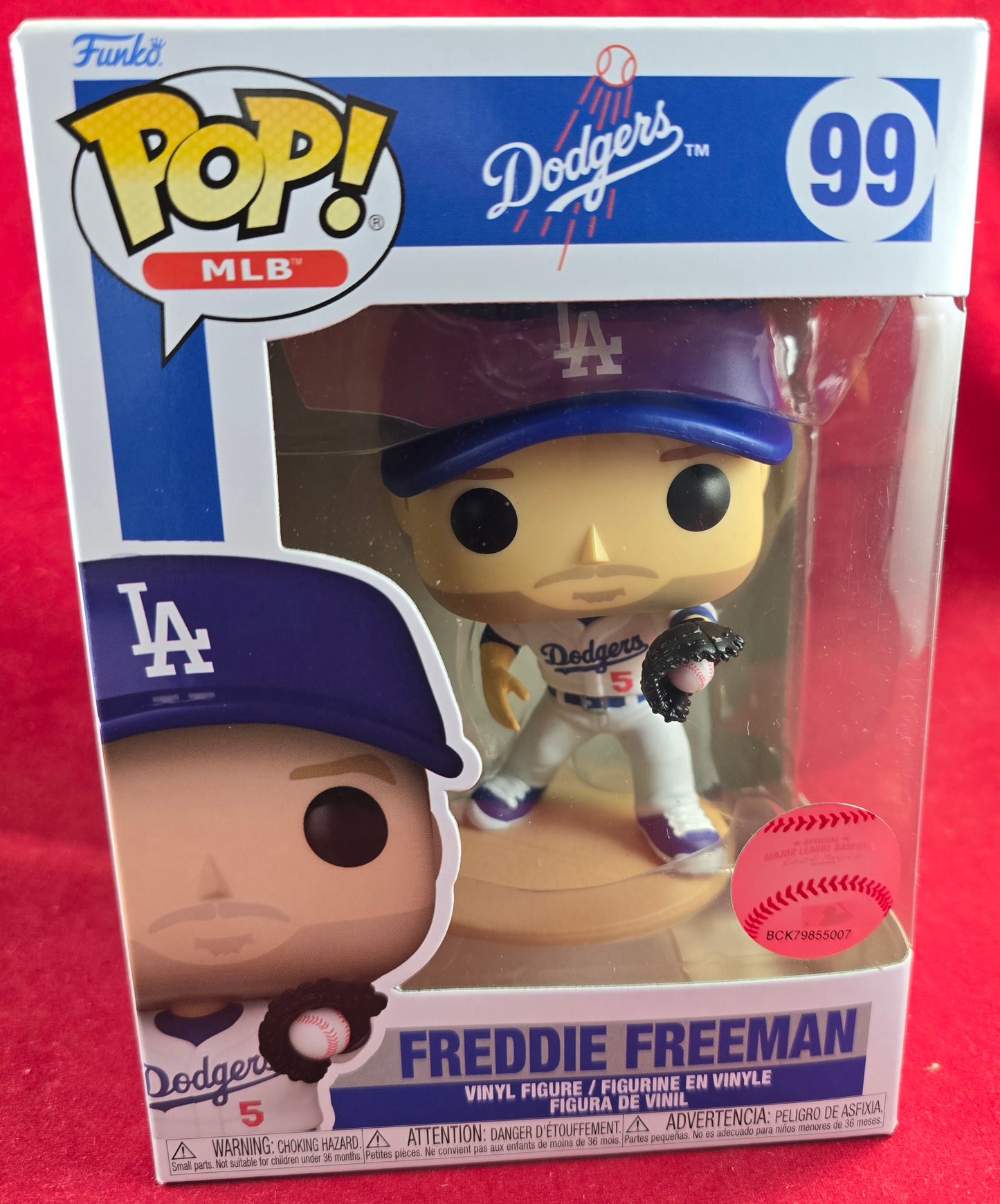 Freddie Freeman funko # 99 (nib) With pop protector
