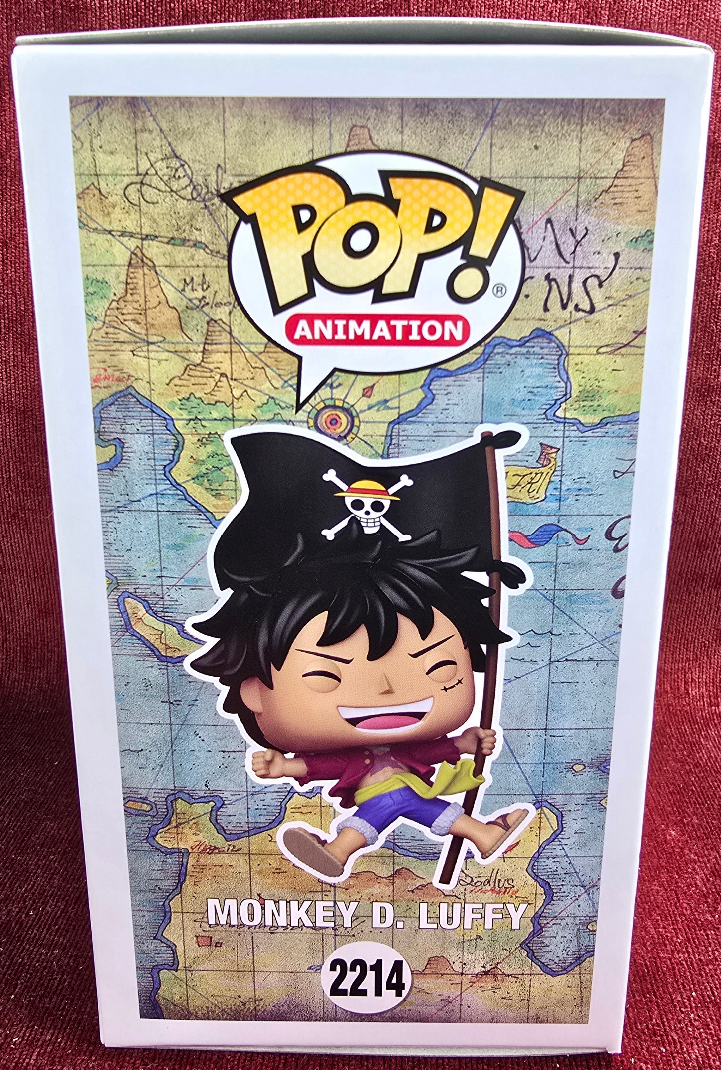 Funko Pop! Vinyl: Monkey D. Luffy Exclusive #2214 (Nib) 
With pop protector