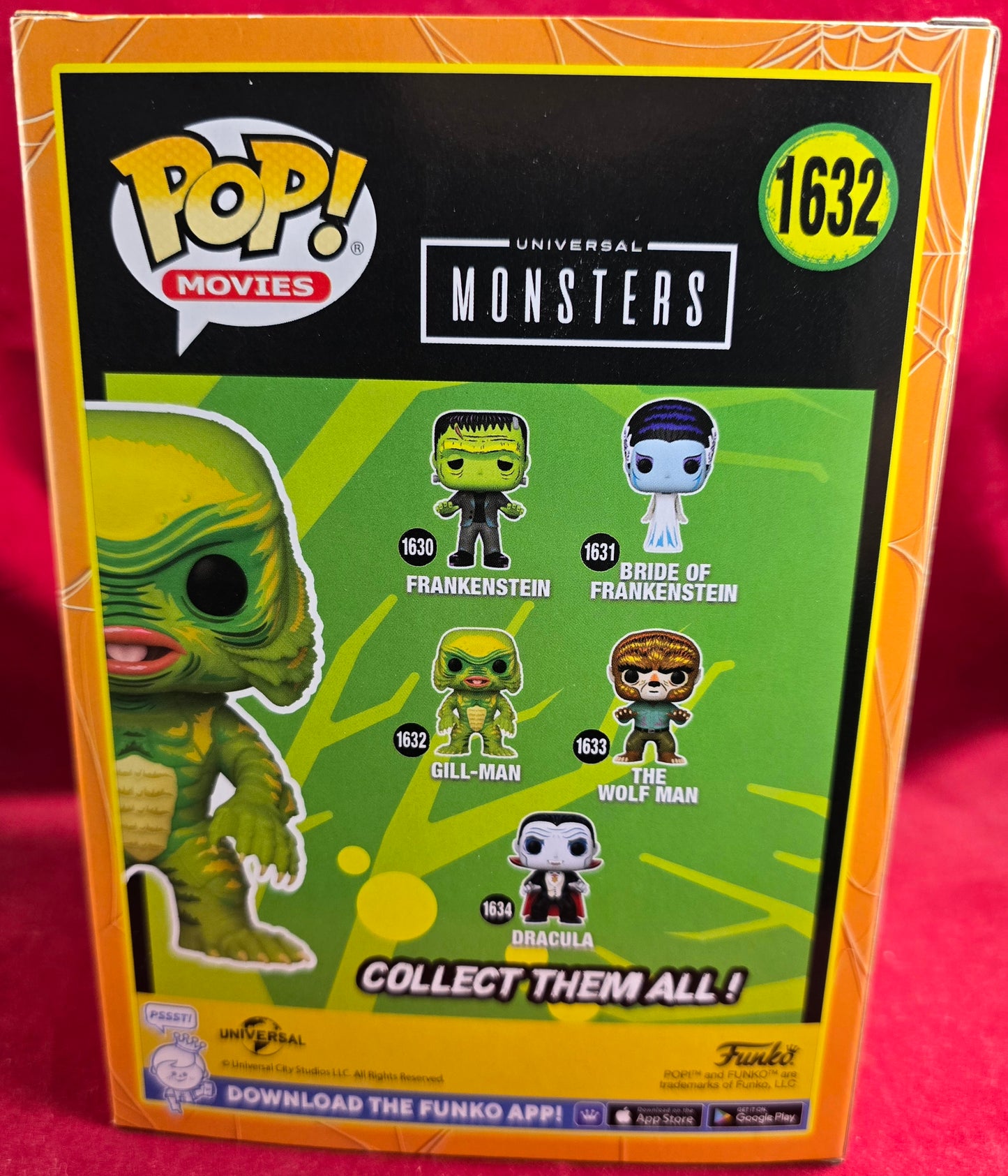 Gill-Man funko # 1632 (nib) With pop protector
