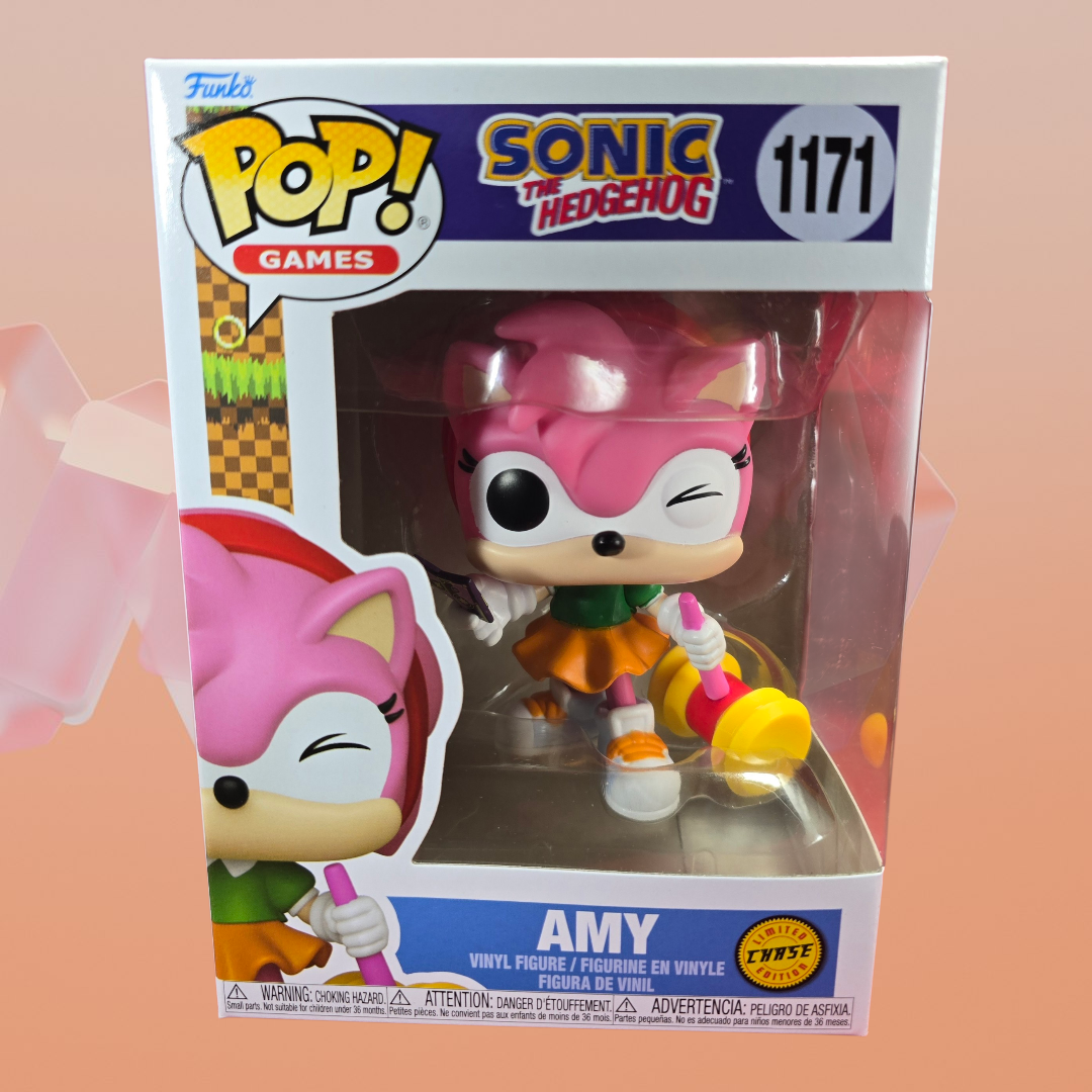 Amy Rose Funko # 1171 (Nib)
With pop protector