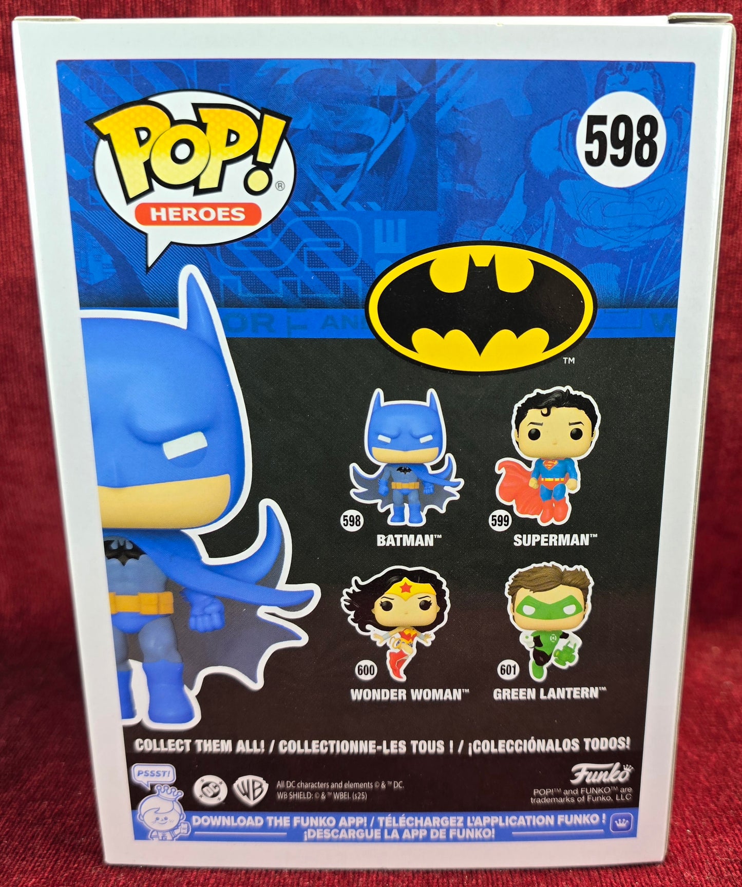 Funko Pop! Heroes: Batman # 598 (Nib)
With pop protector