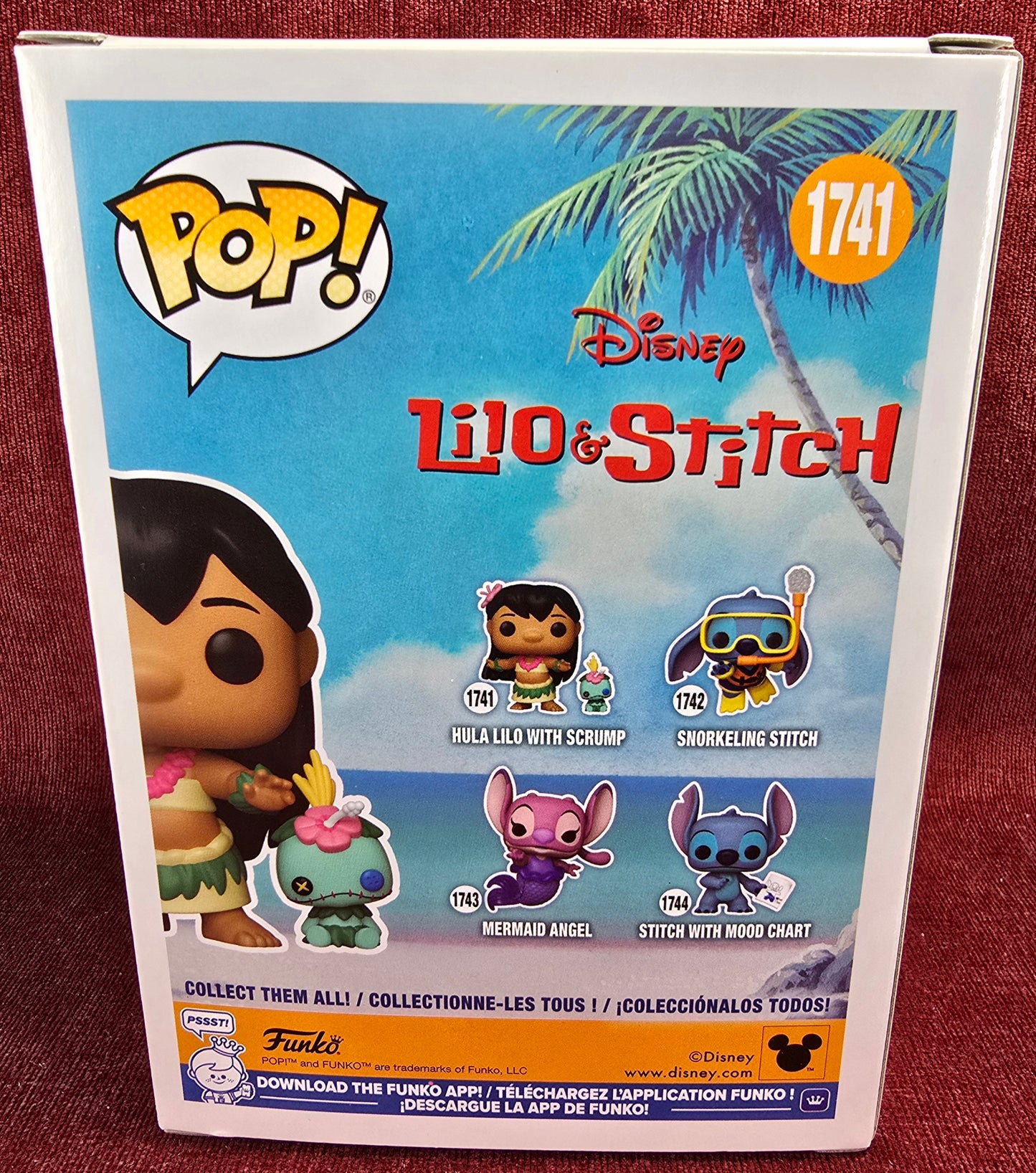 Funko Pop! Vinyl: Hula Lilo with Scrump # 1741 (Nib) 
With pop protector