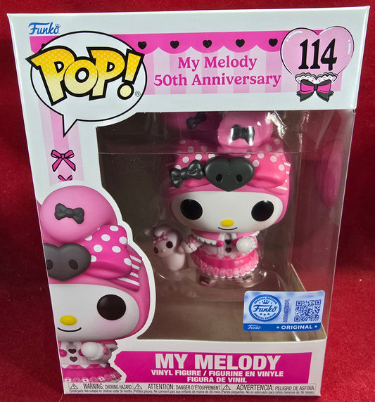 My Melody specialty series funko # 114 (nib)With pop protector